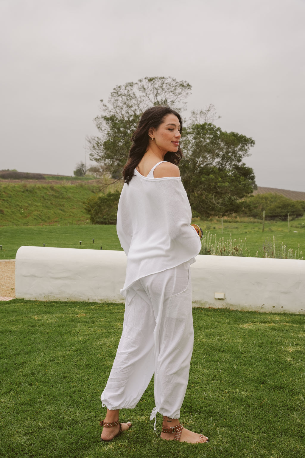 Mia Cotton Slouchy Poncho