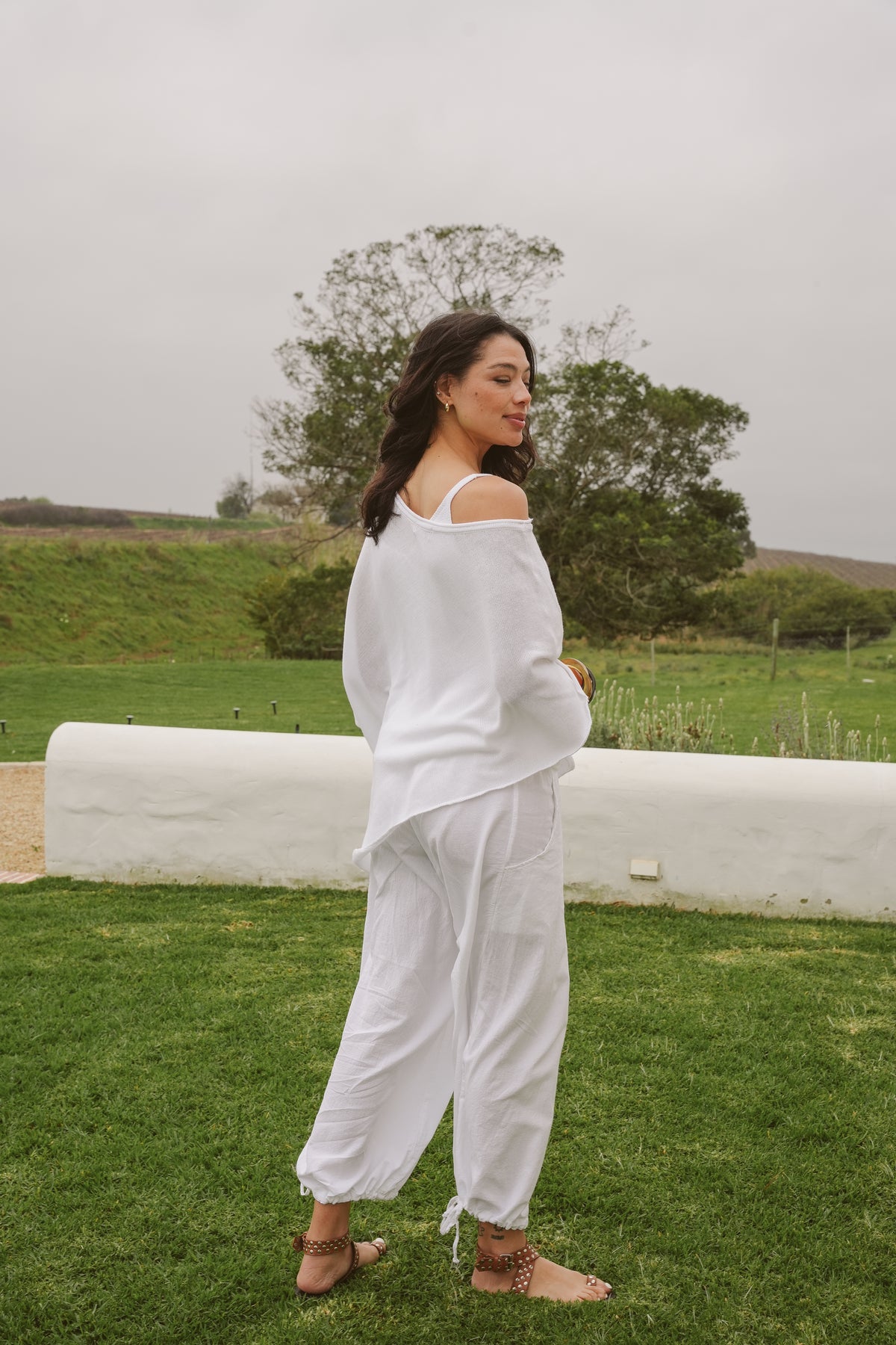Mia Cotton Slouchy Poncho