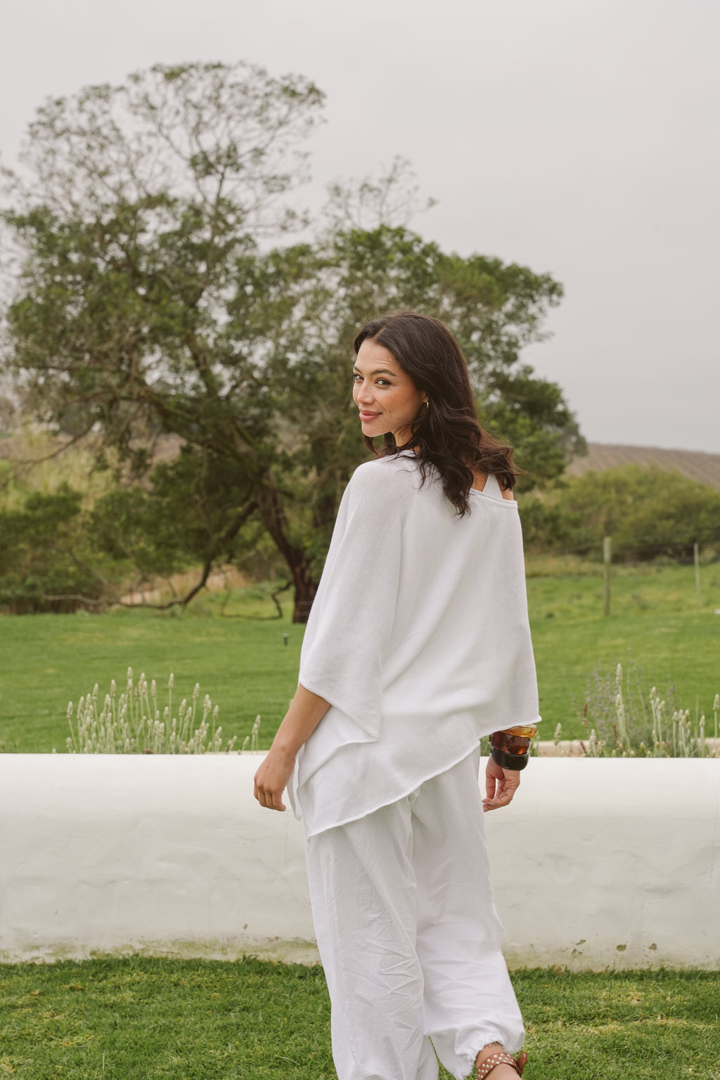 Mia Cotton Slouchy Poncho