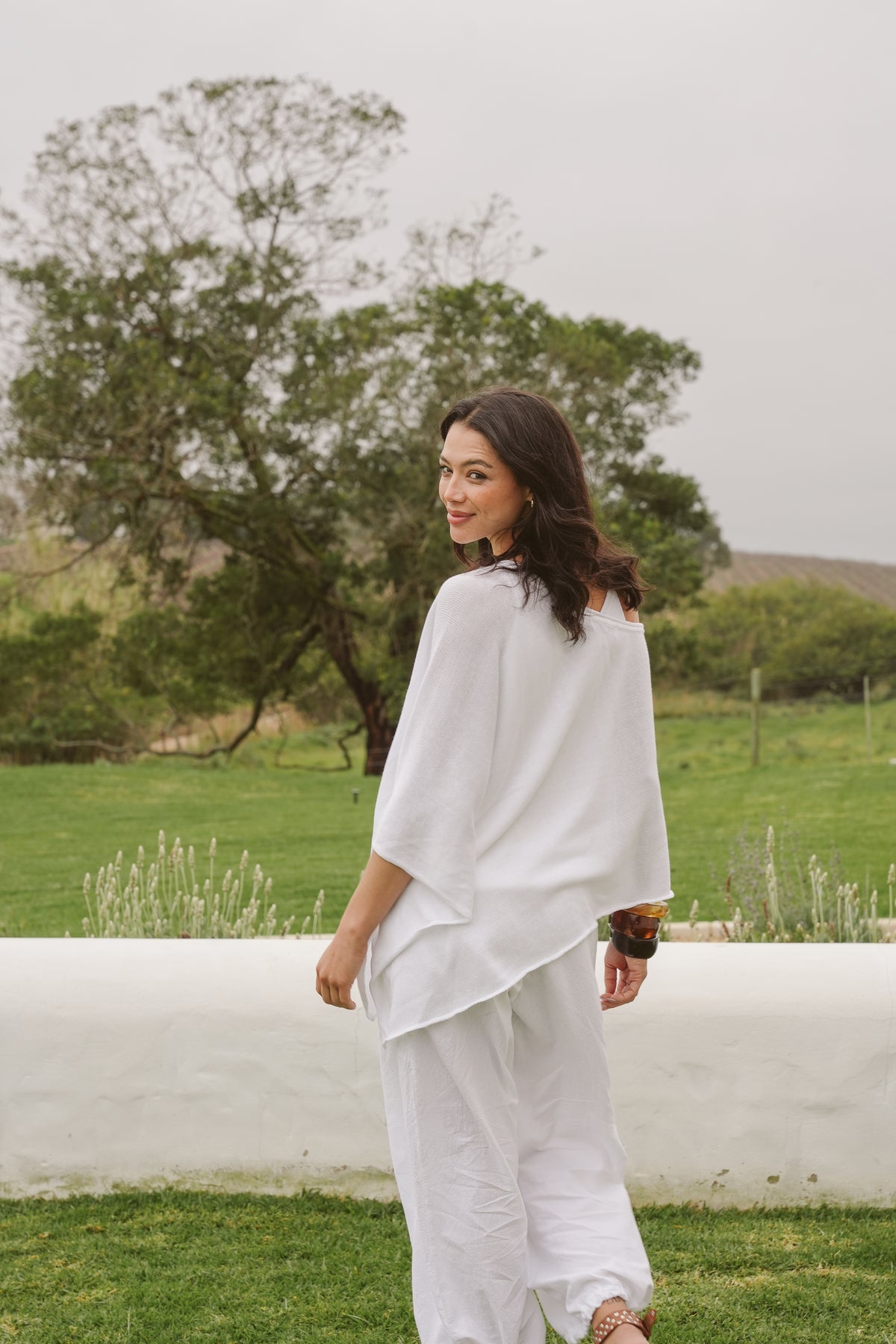 Mia Cotton Slouchy Poncho