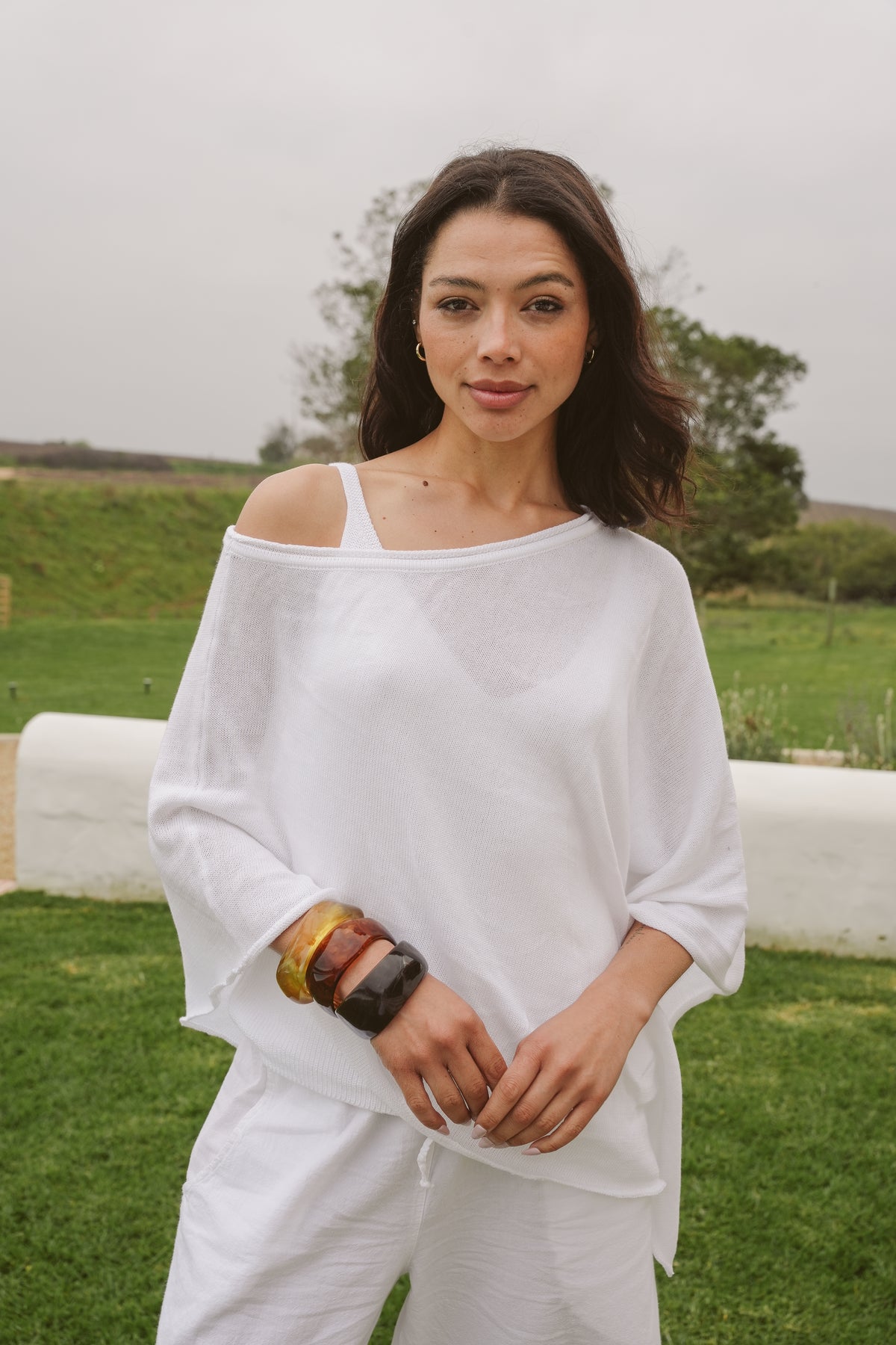 Mia Cotton Slouchy Poncho
