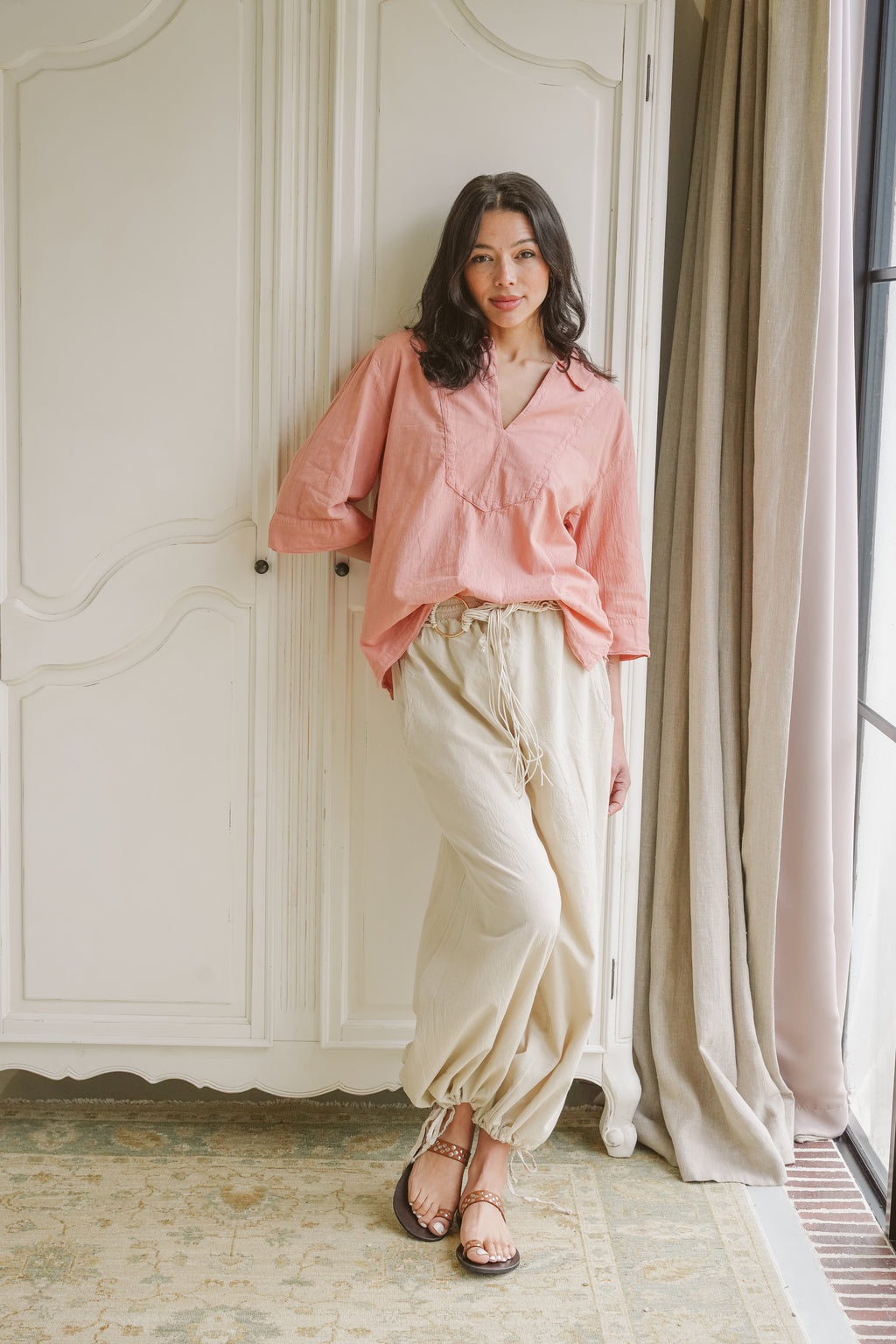 Lara Cotton Balloon Pants