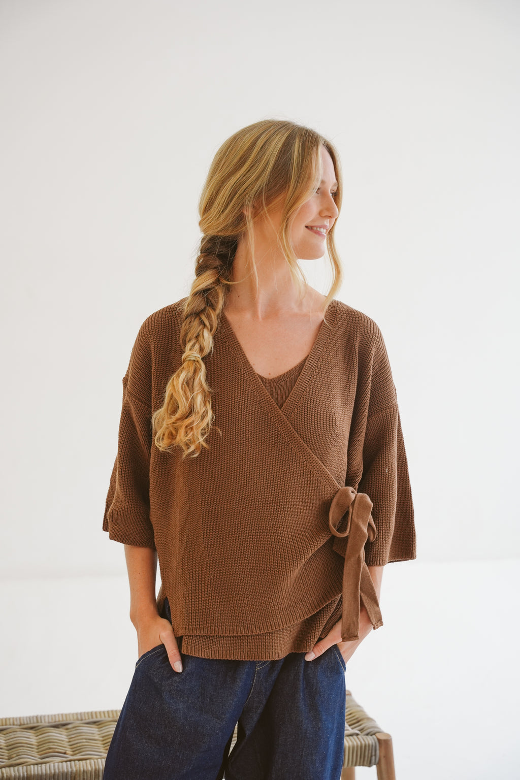 Nova Cotton Wrap Knit
