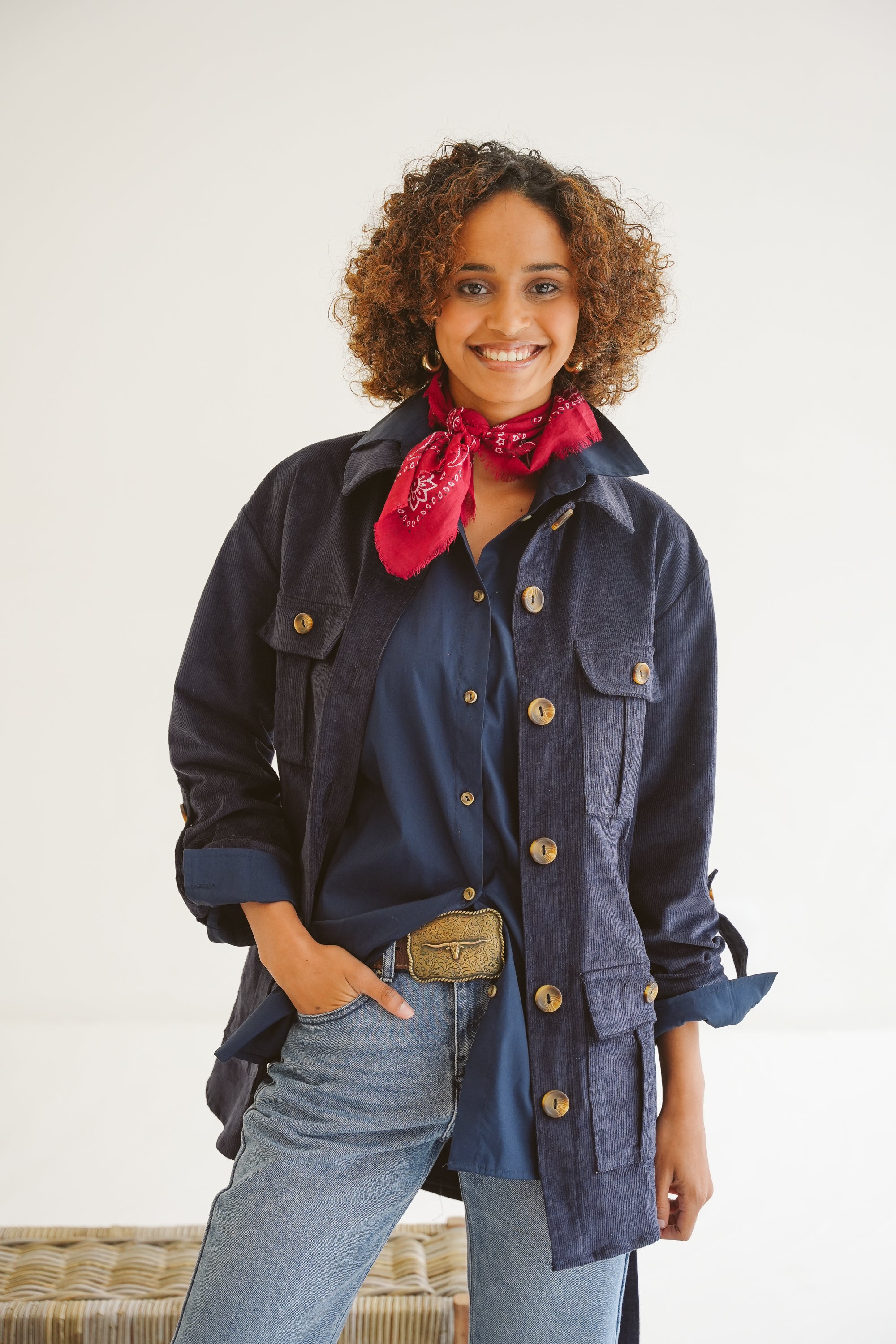 Safari Cotton Corduroy Jacket