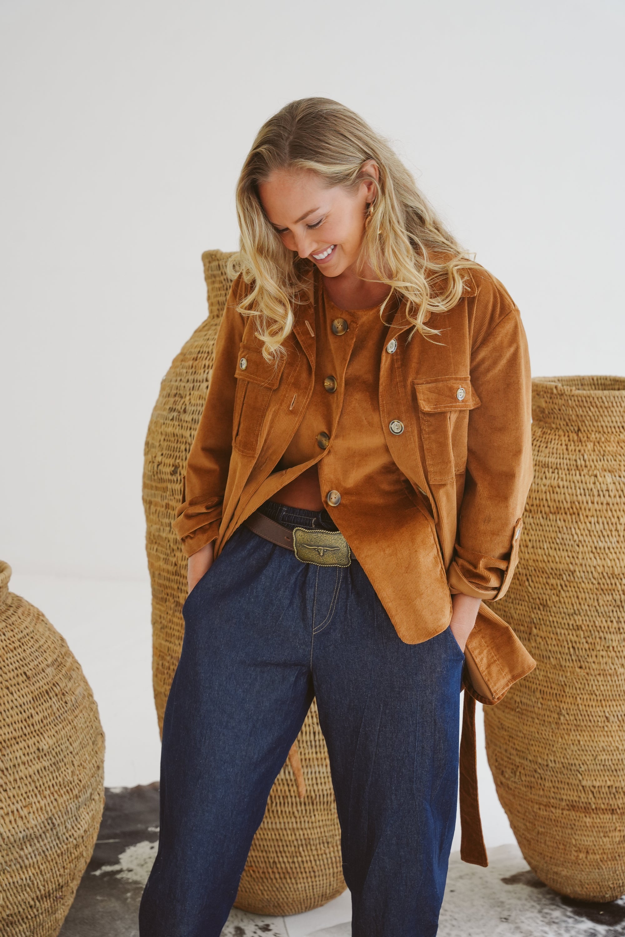 Safari Cotton Corduroy Jacket