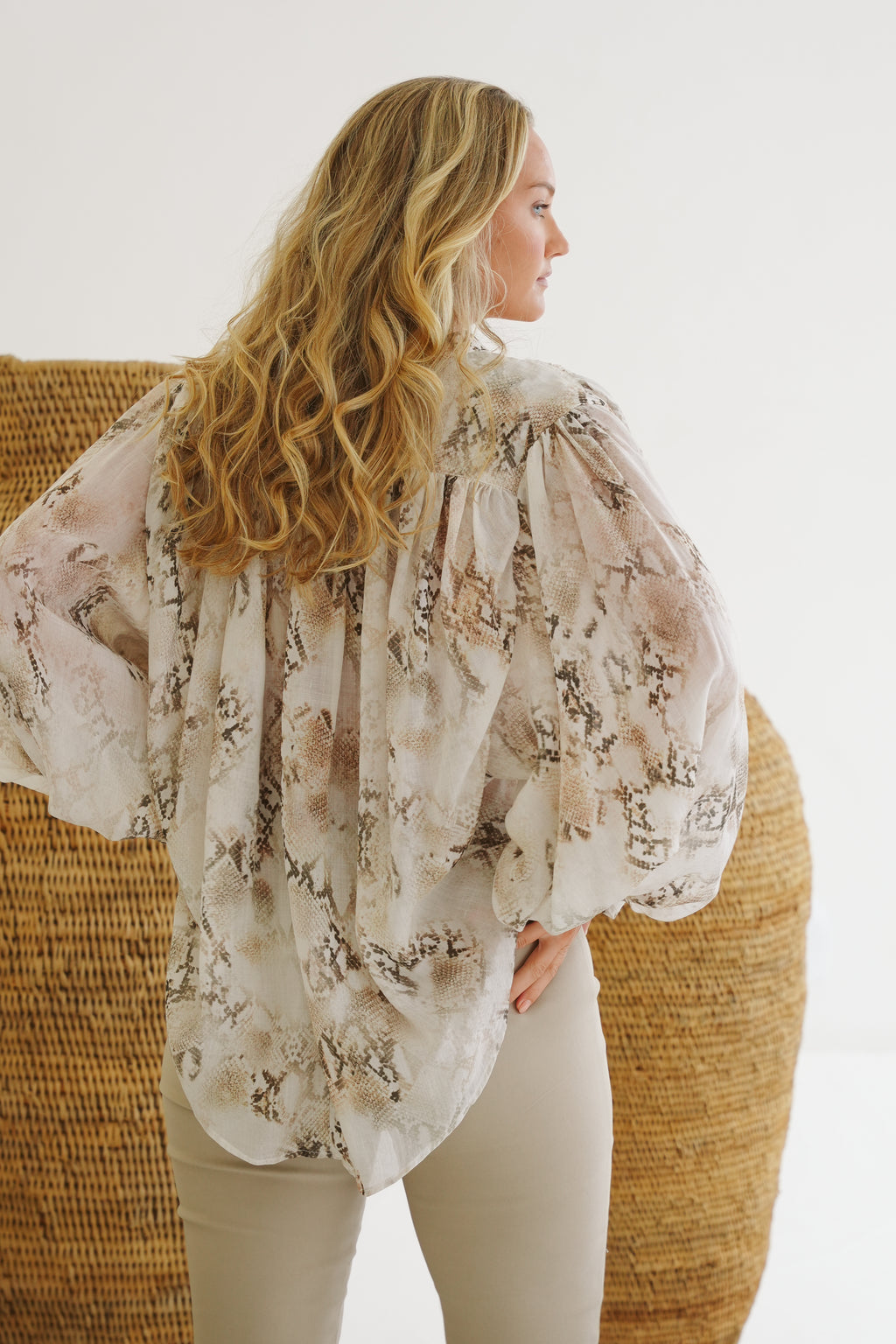 Tash Ramie Pirate Blouse