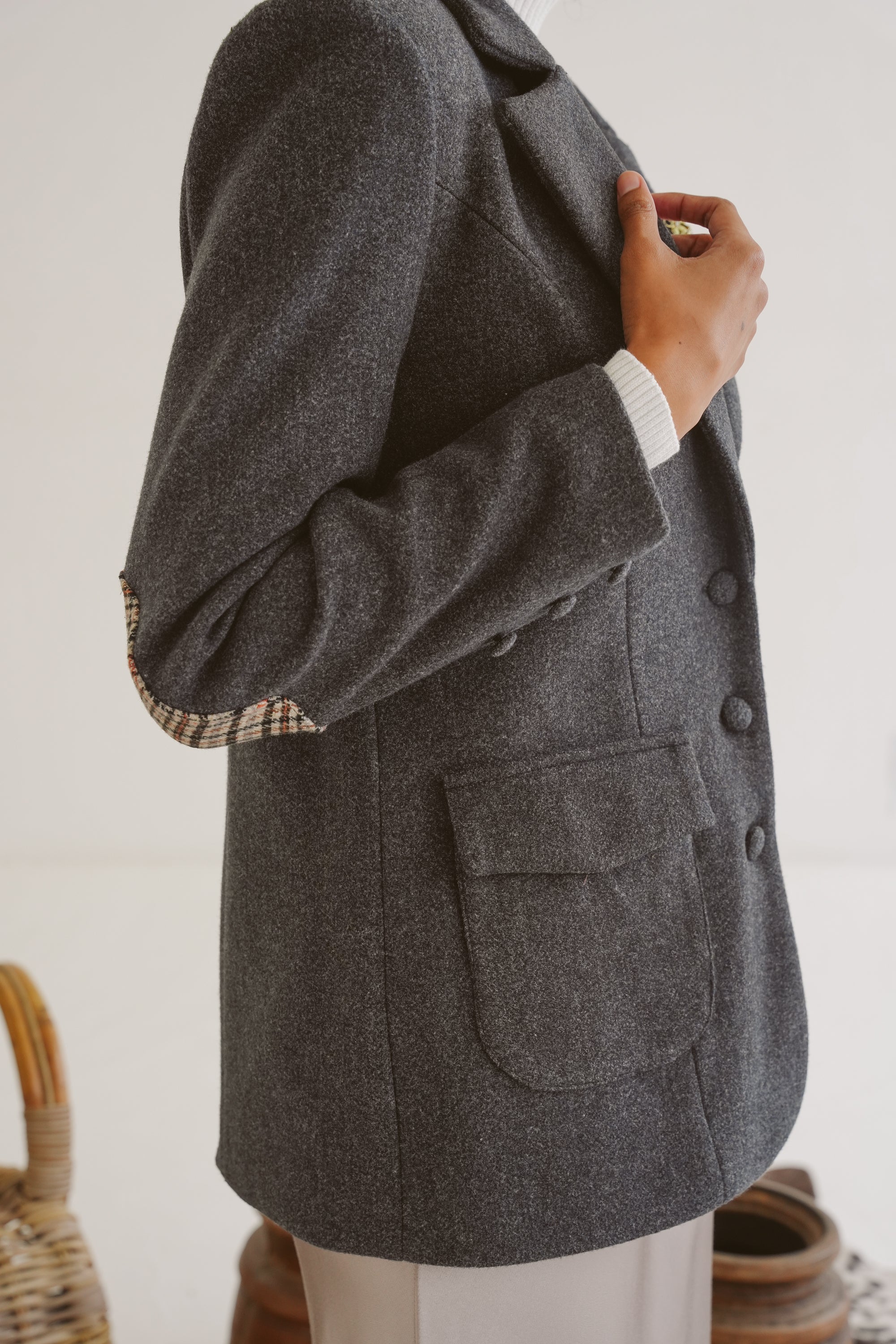 Mathilda Posh-Ponte Riding Jacket