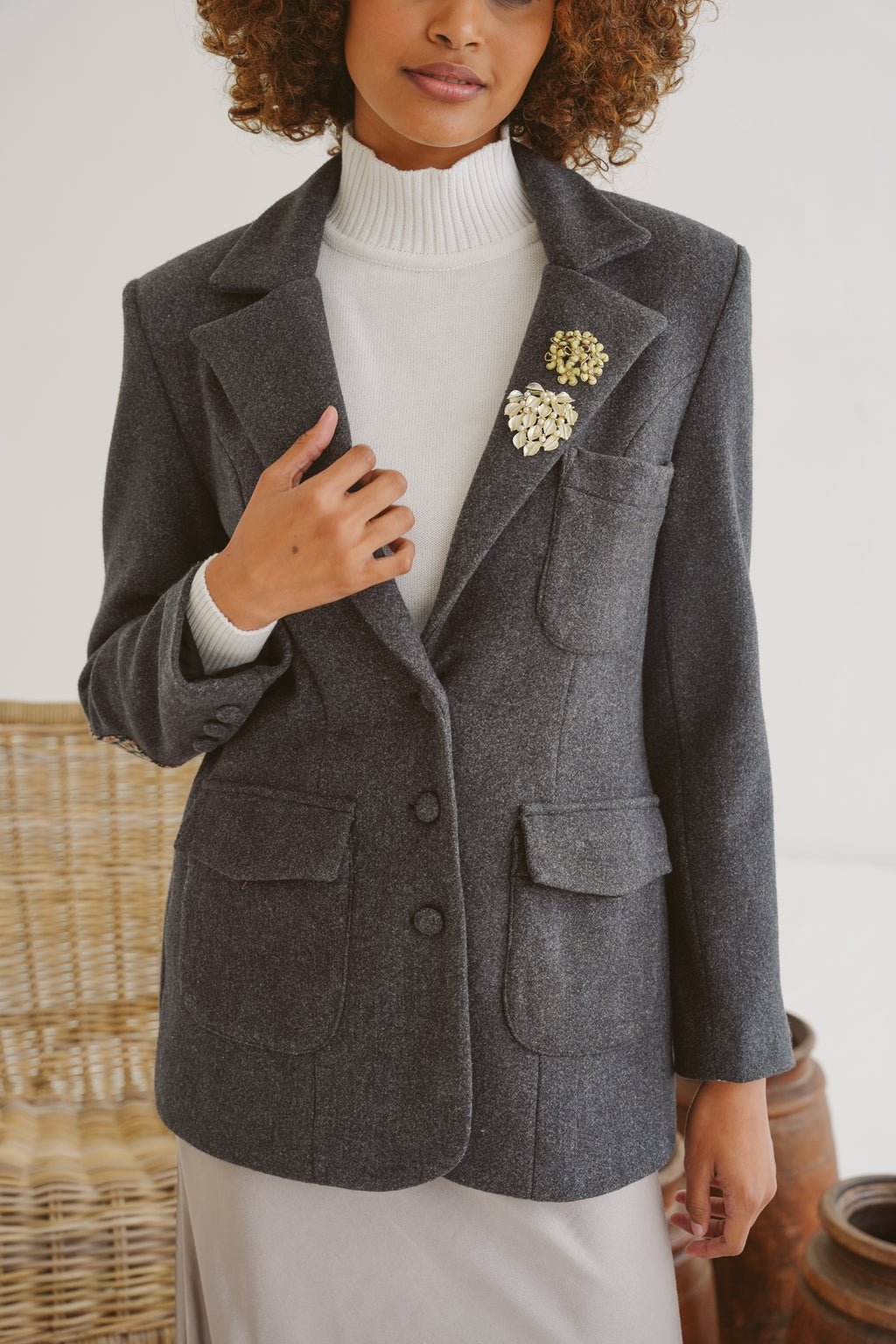 Mathilda Posh-Ponte Riding Jacket