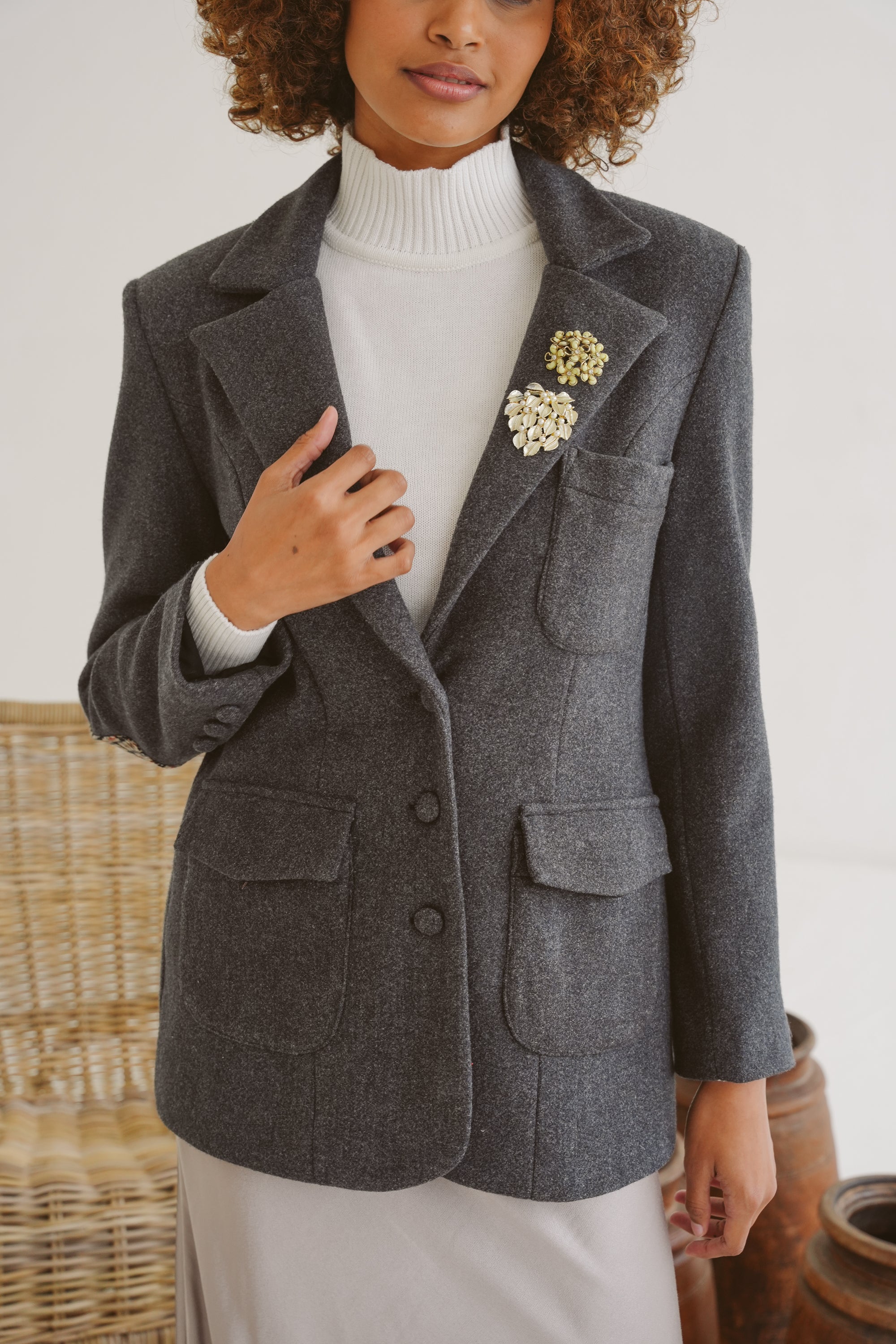 Mathilda Posh-Ponte Riding Jacket