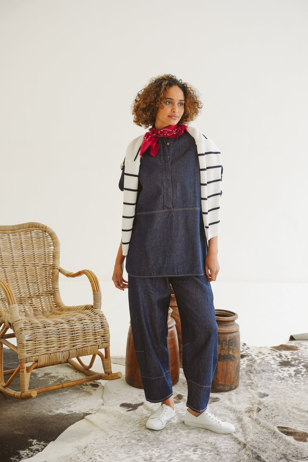 Zia Denim Oversized Shirt