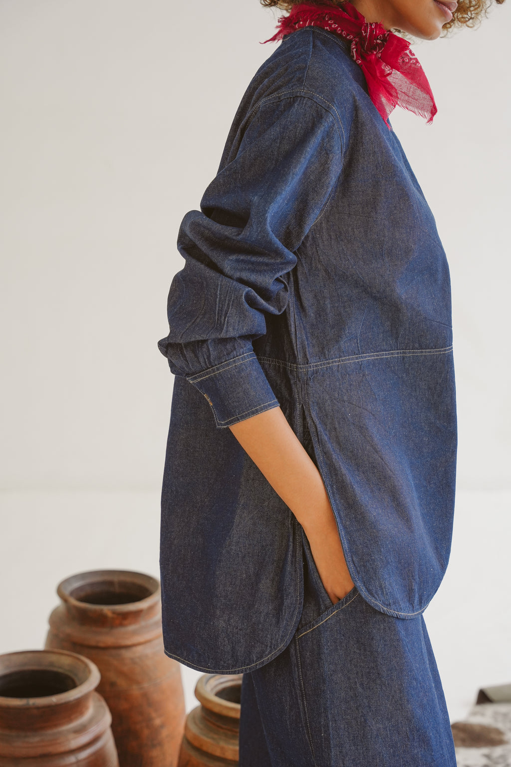 Zia Denim Oversized Shirt
