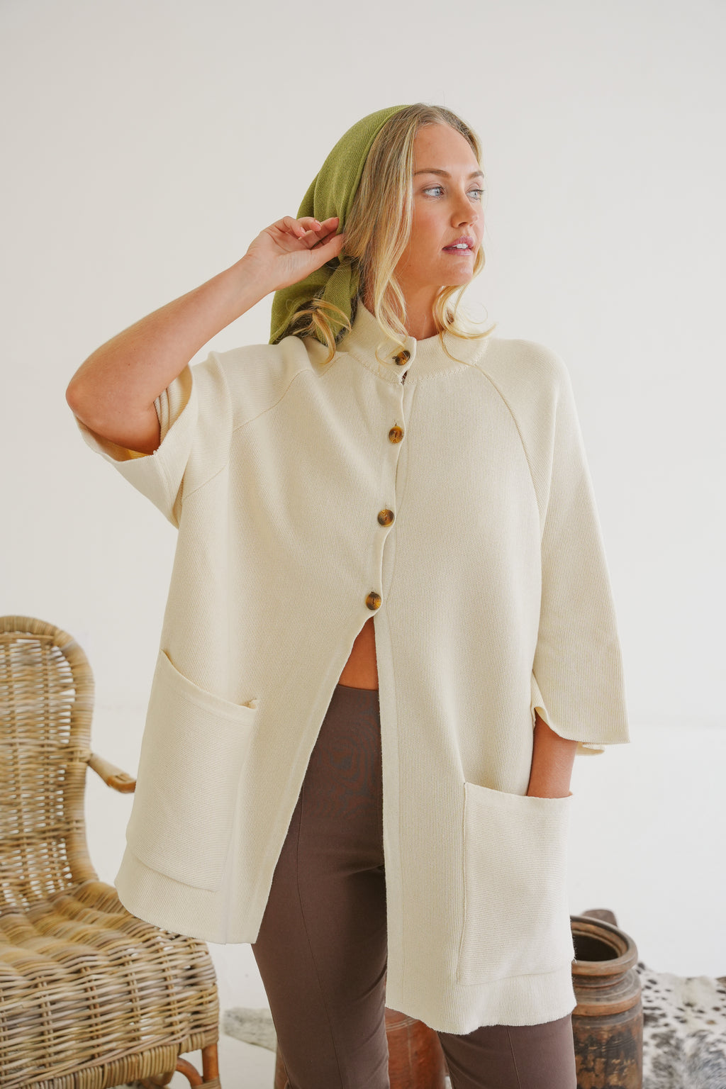 Sam Cotton Knit Jacket