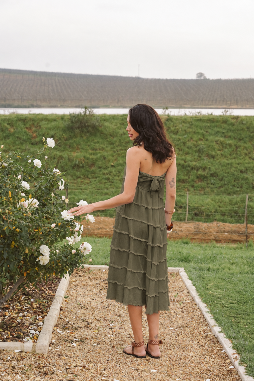 Poppy Cotton Tiered Skirt