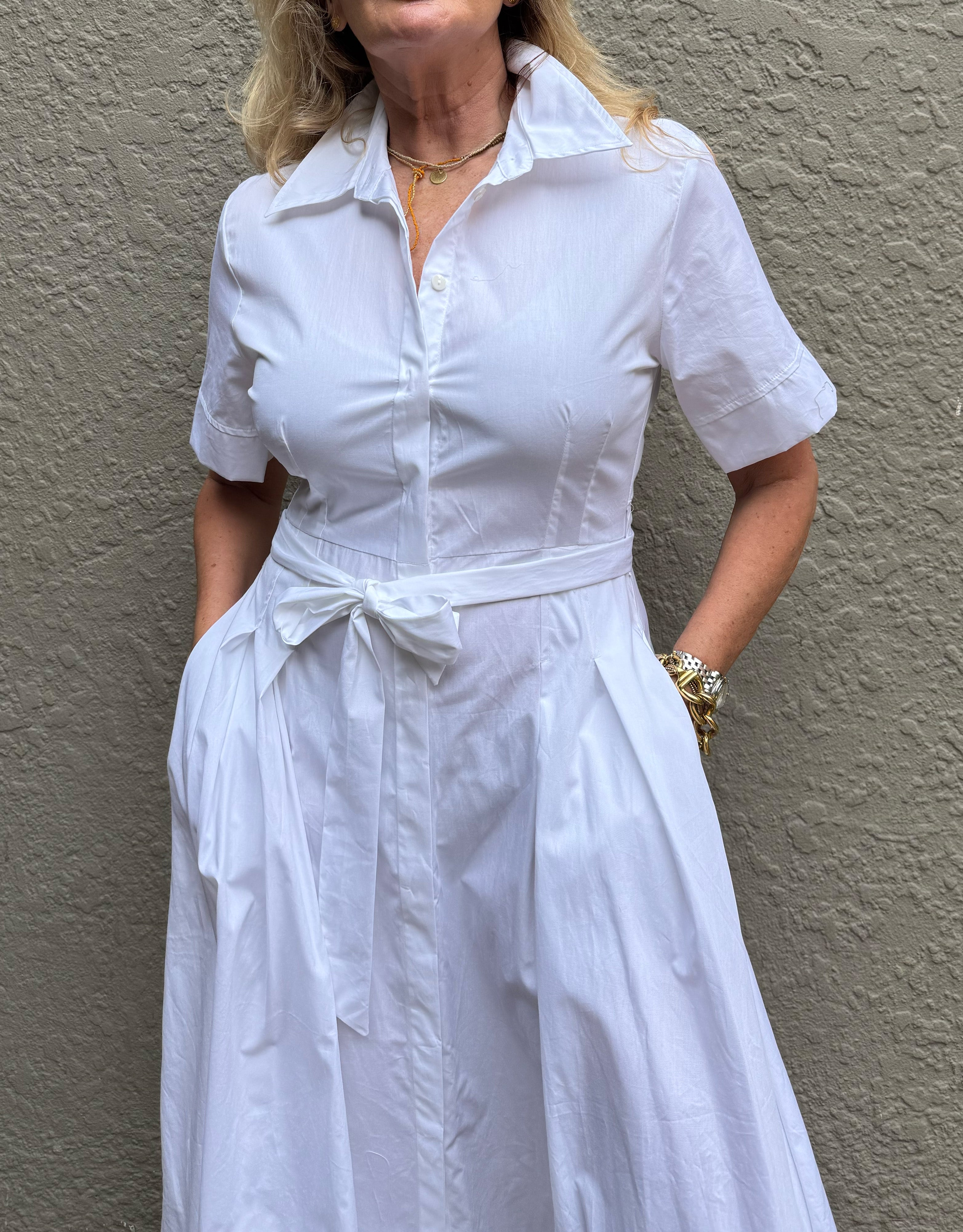 Piper Poplin Shirt Dress