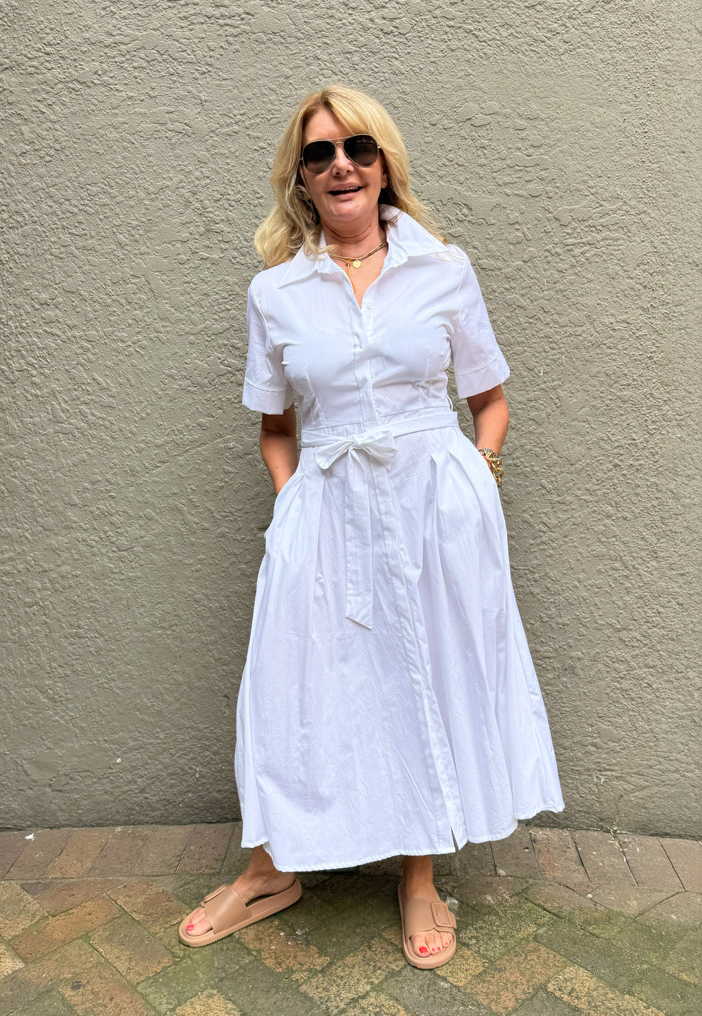 Piper Poplin Shirt Dress