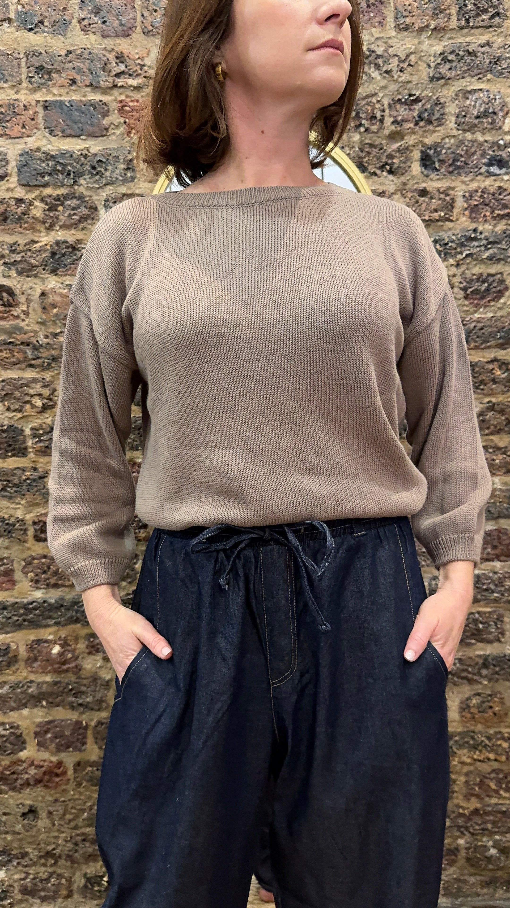 Tessa Cotton Roundneck Knit