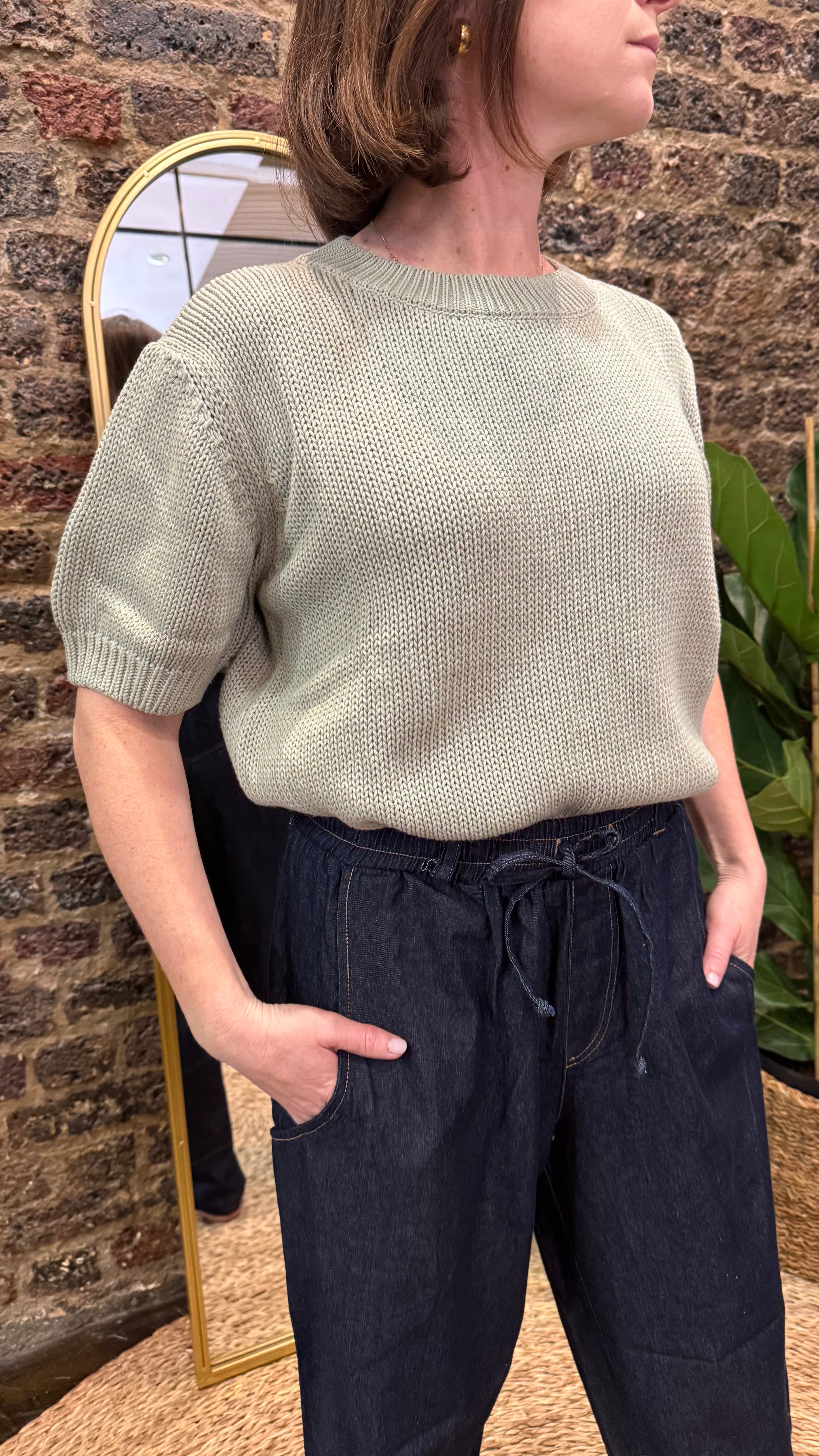 Charlotte Cotton T-Shirt Knit