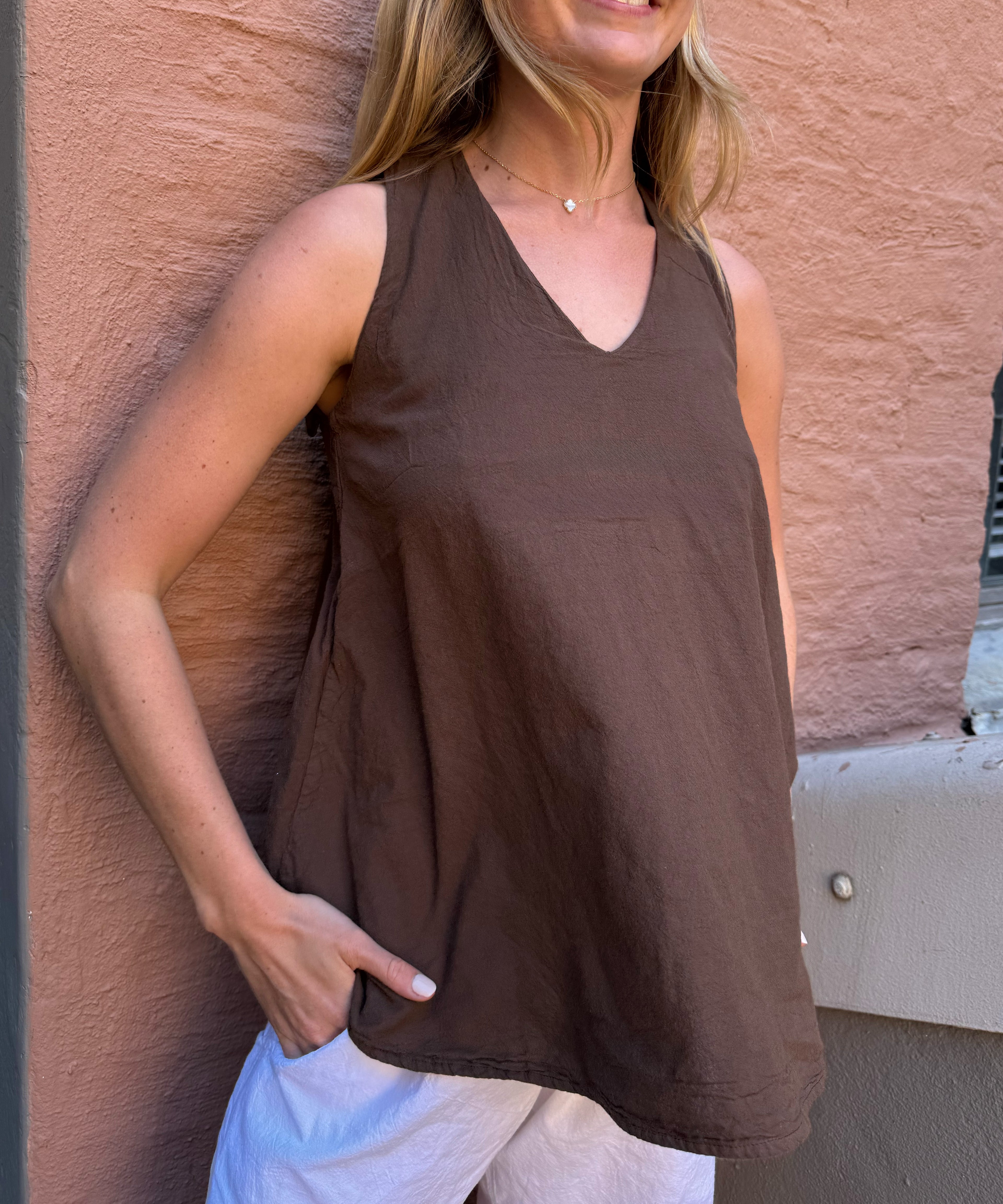 Nikki Cotton Swing Top