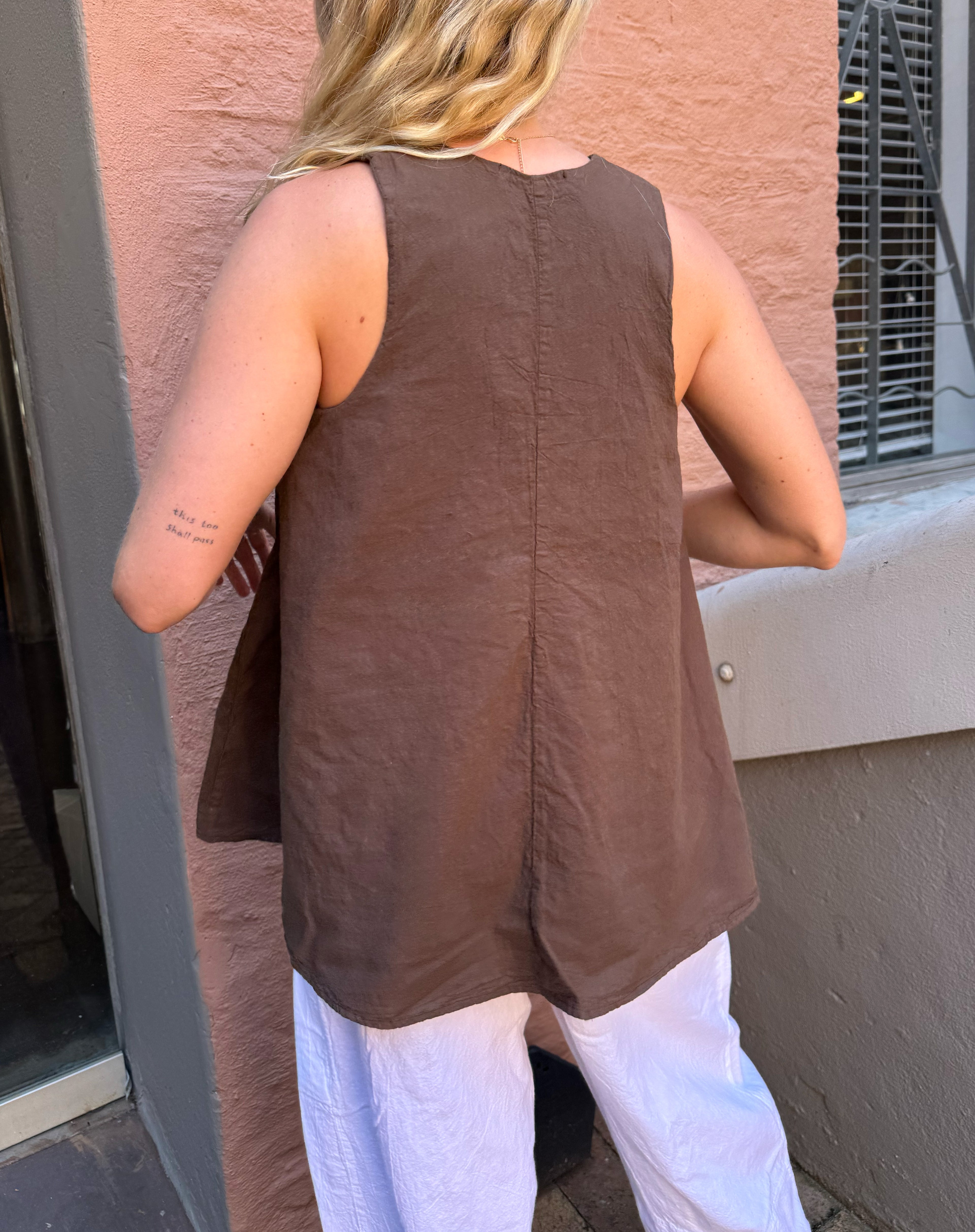 Nikki Cotton Swing Top