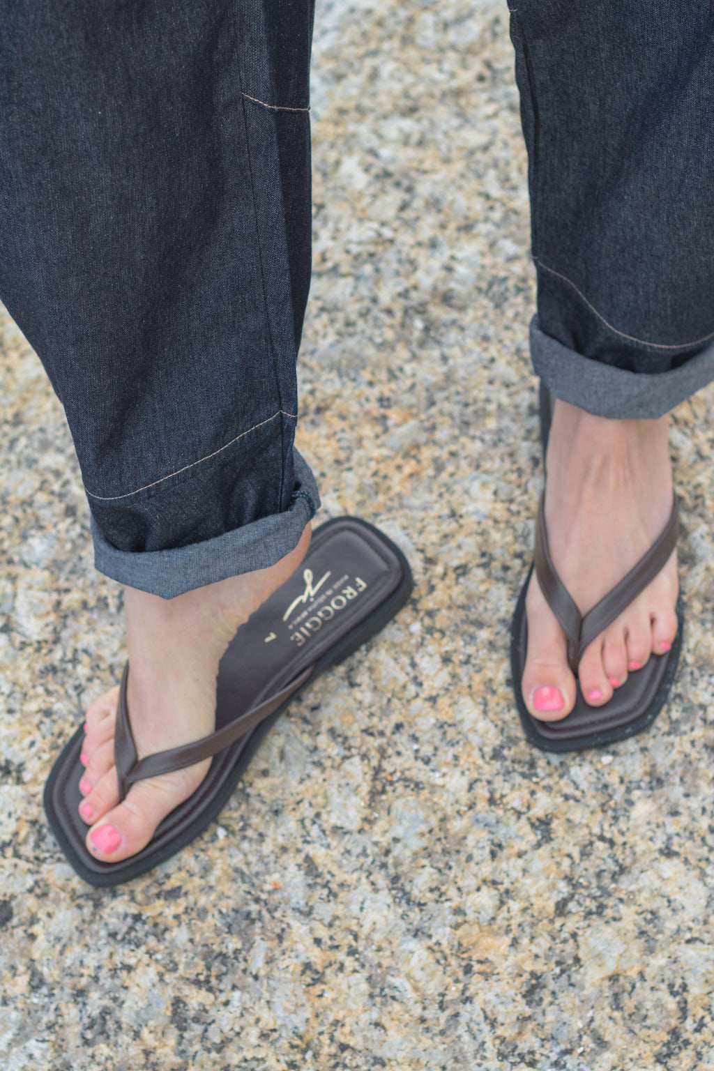 Leather Sandal JC x Froggie