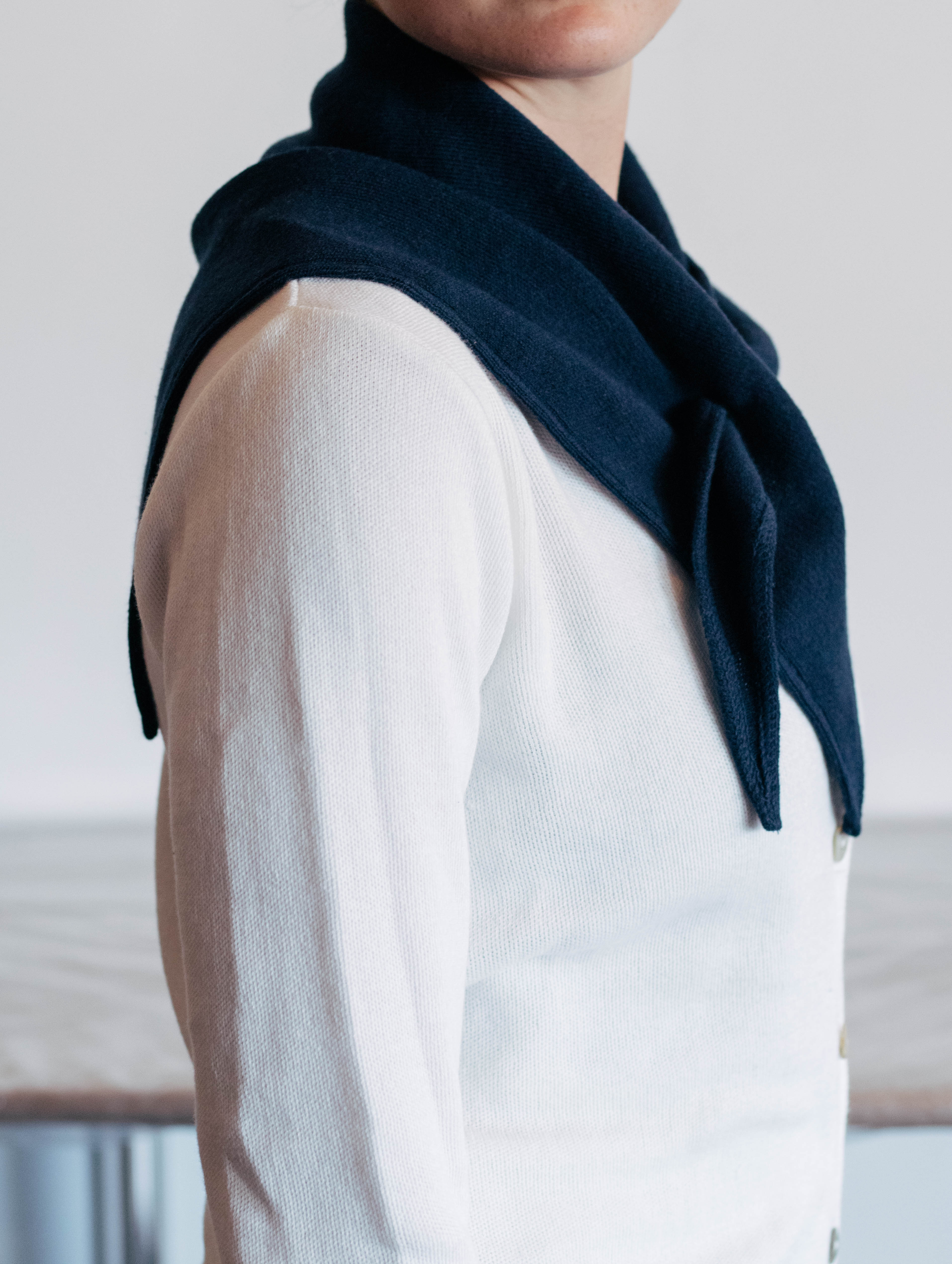 Kelly Cotton Triangle Scarf