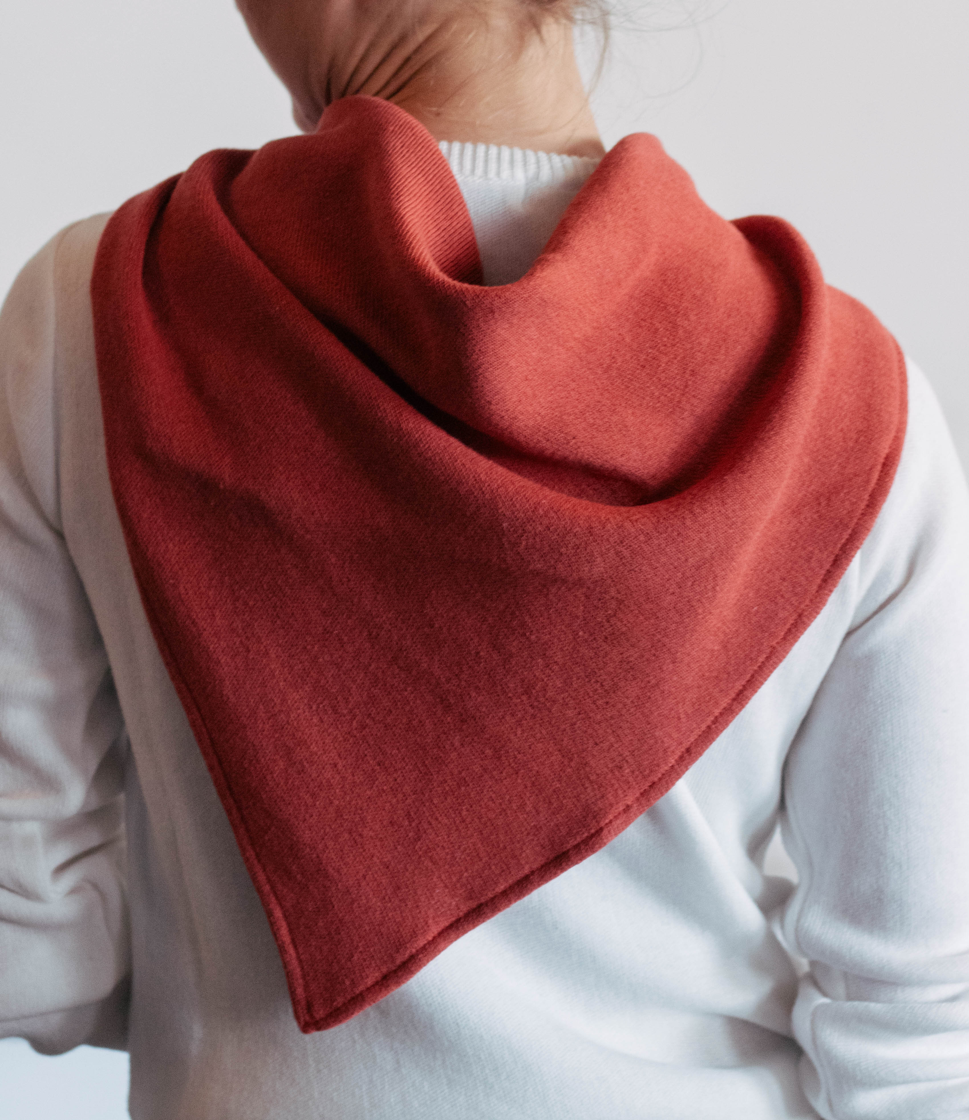 Kelly Cotton Triangle Scarf