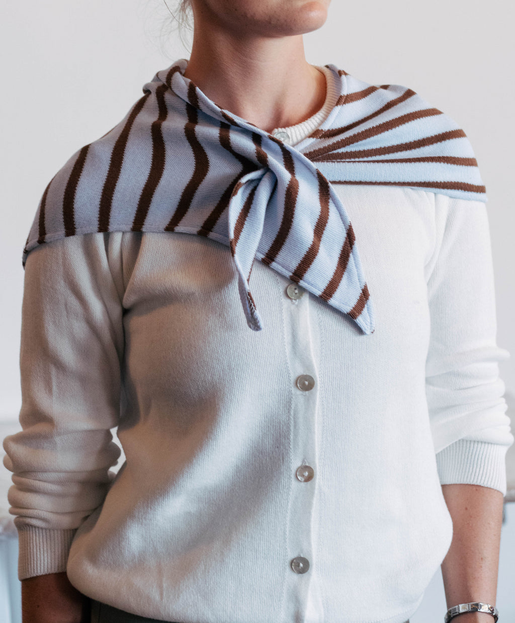 Kelly Cotton Triangle Scarf