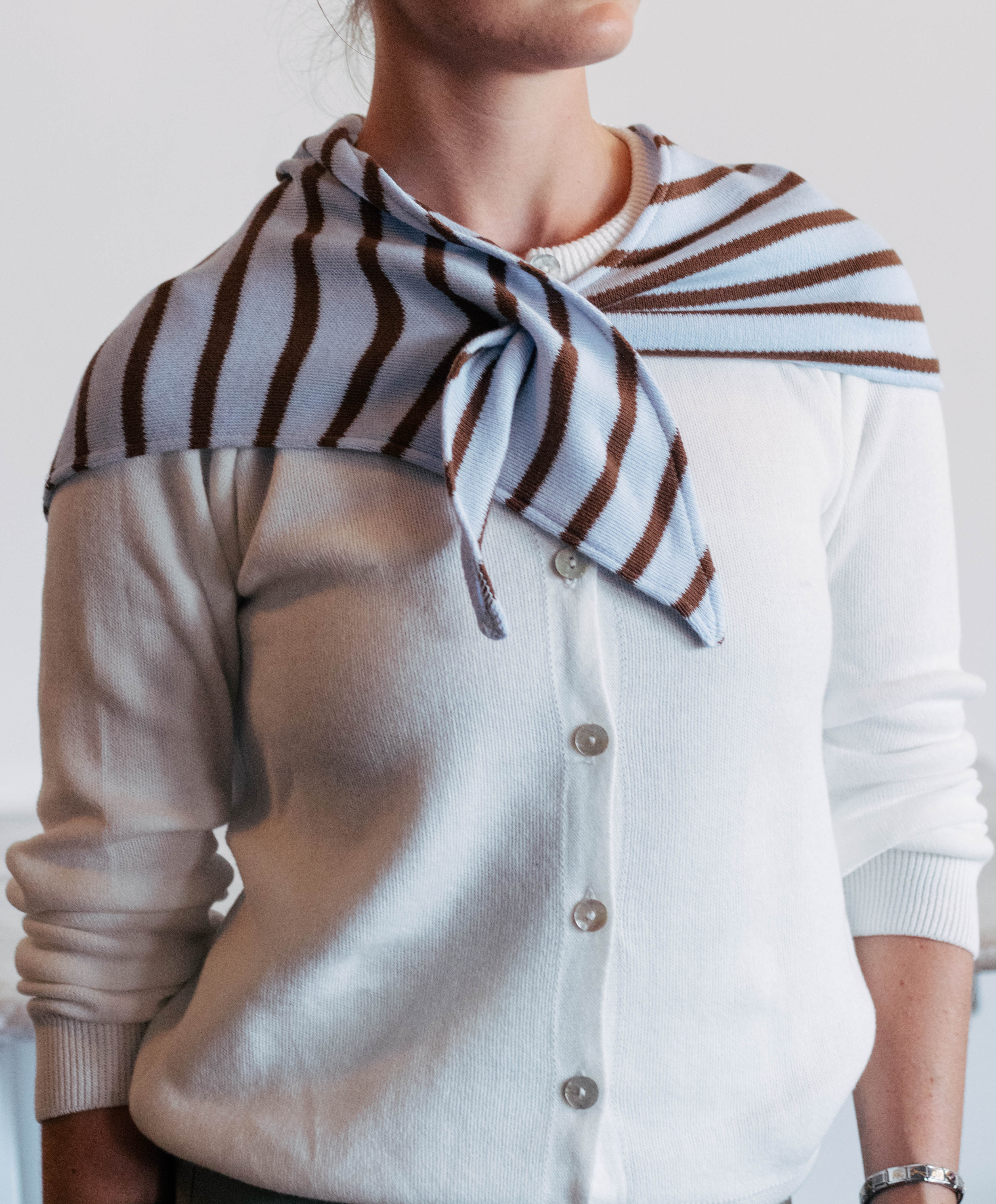 Kelly Cotton Triangle Scarf