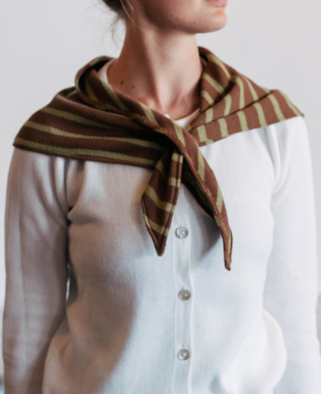 Kelly Cotton Triangle Scarf