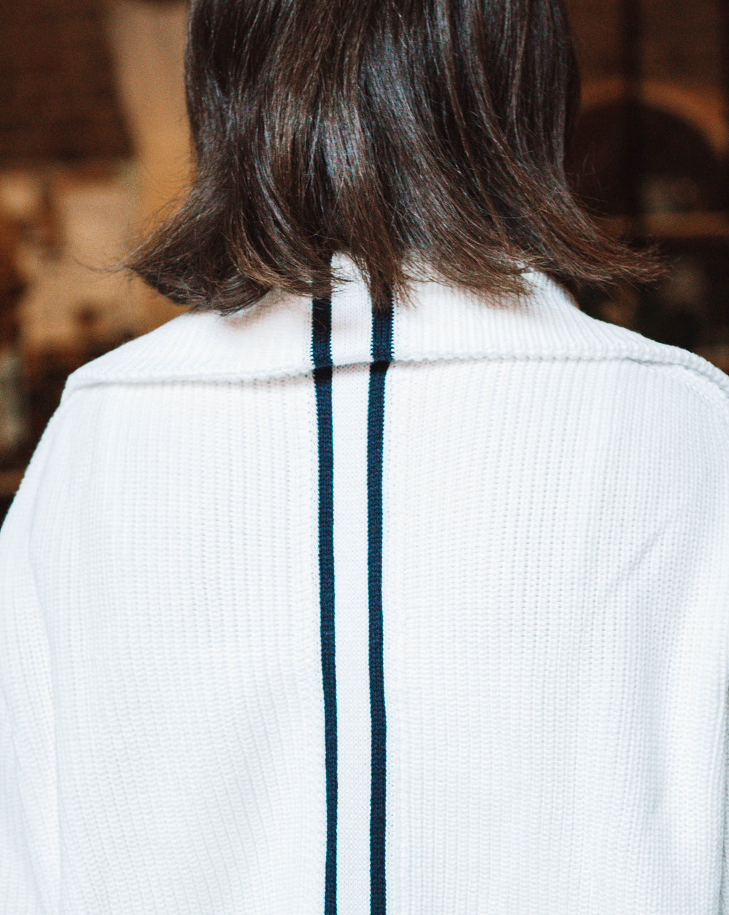 Chiara Cotton Zip-Through Knit
