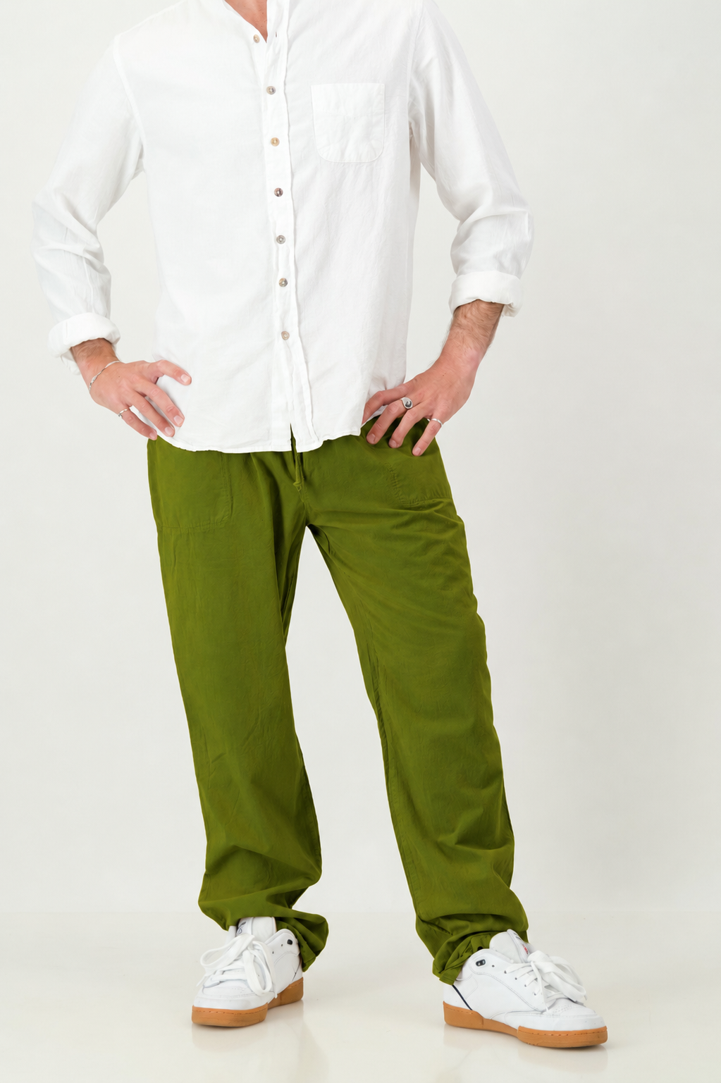 Sean Cotton Drawstring Pants
