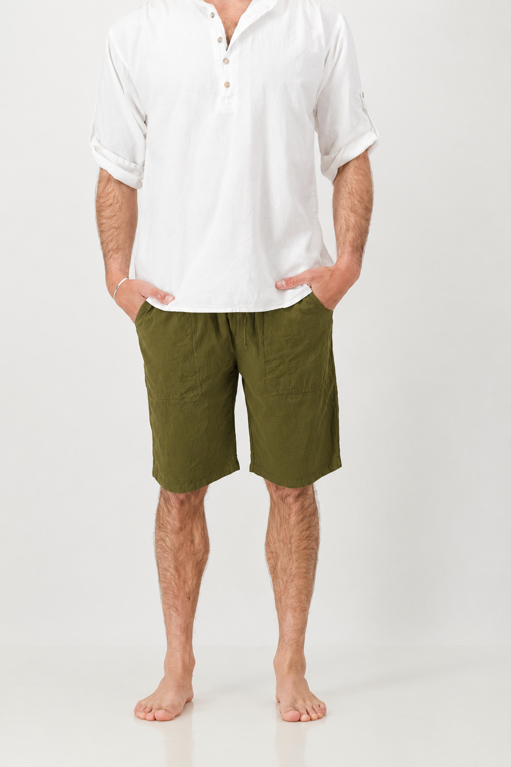 Kris Cotton Drawstring Shorts