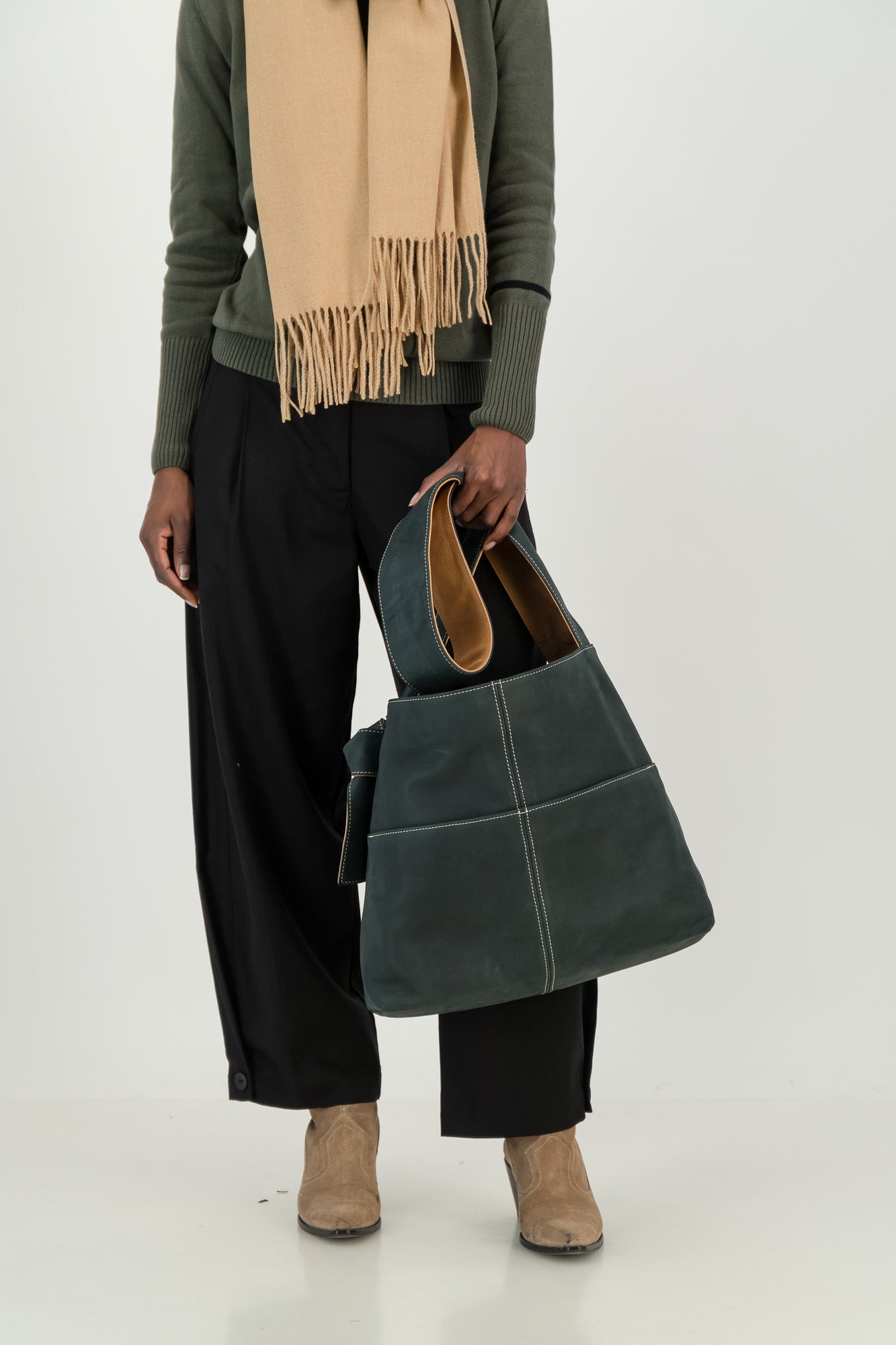Amelia Leather Tote Bag