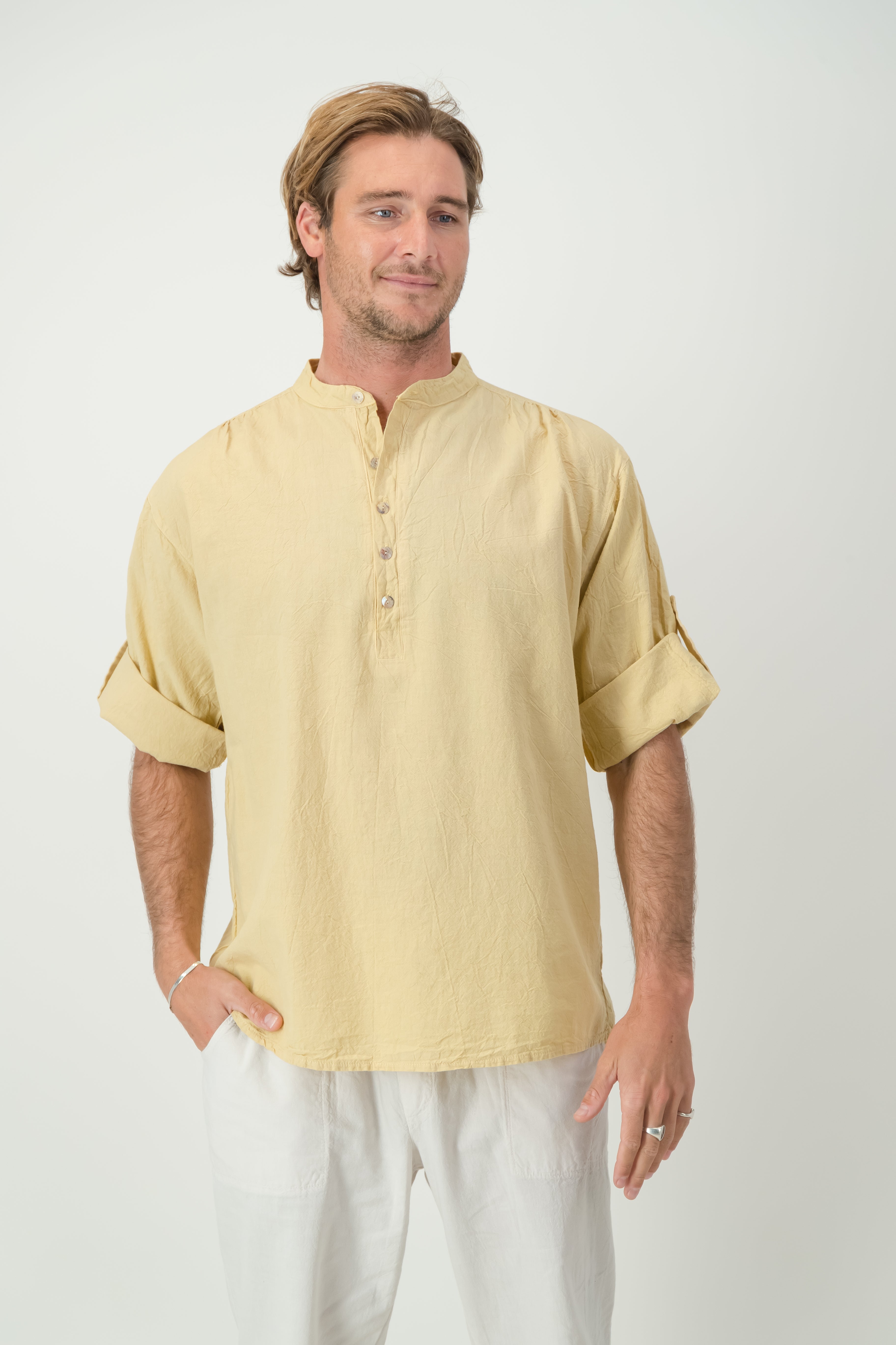 Matt Cotton 3/4 Sleeve Shirt