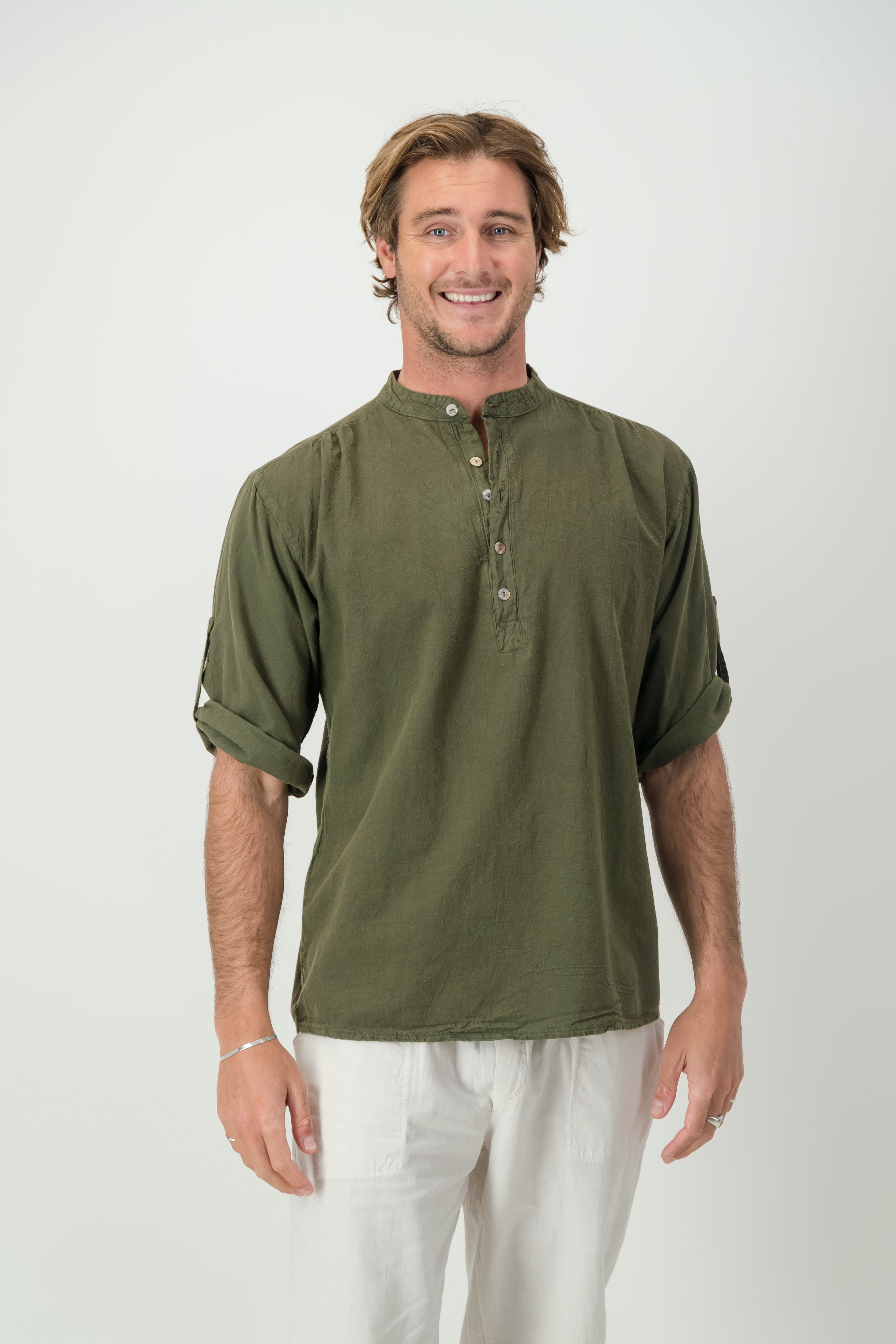 Matt Cotton 3/4 Sleeve Shirt