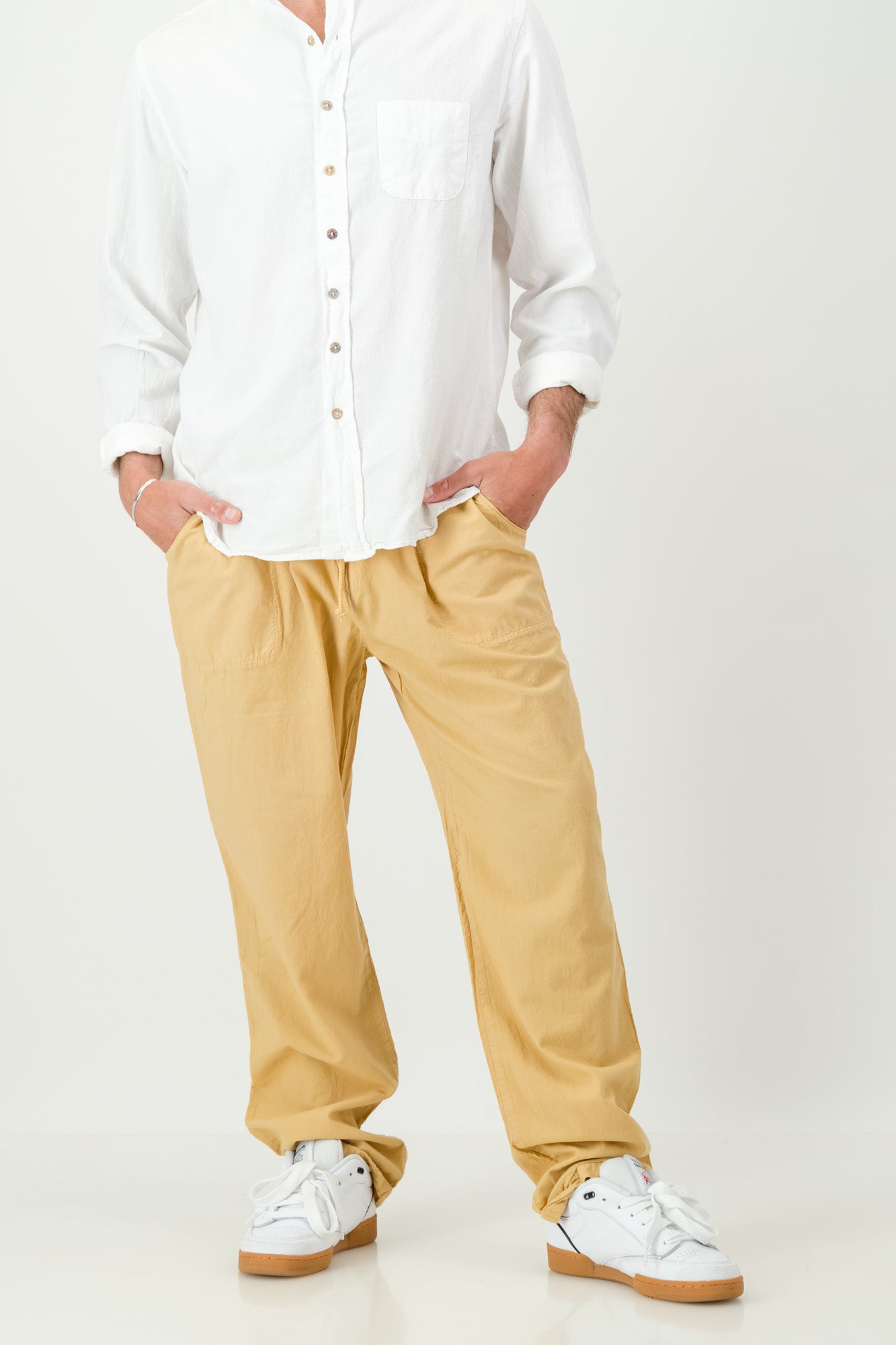 Sean Cotton Drawstring Pants
