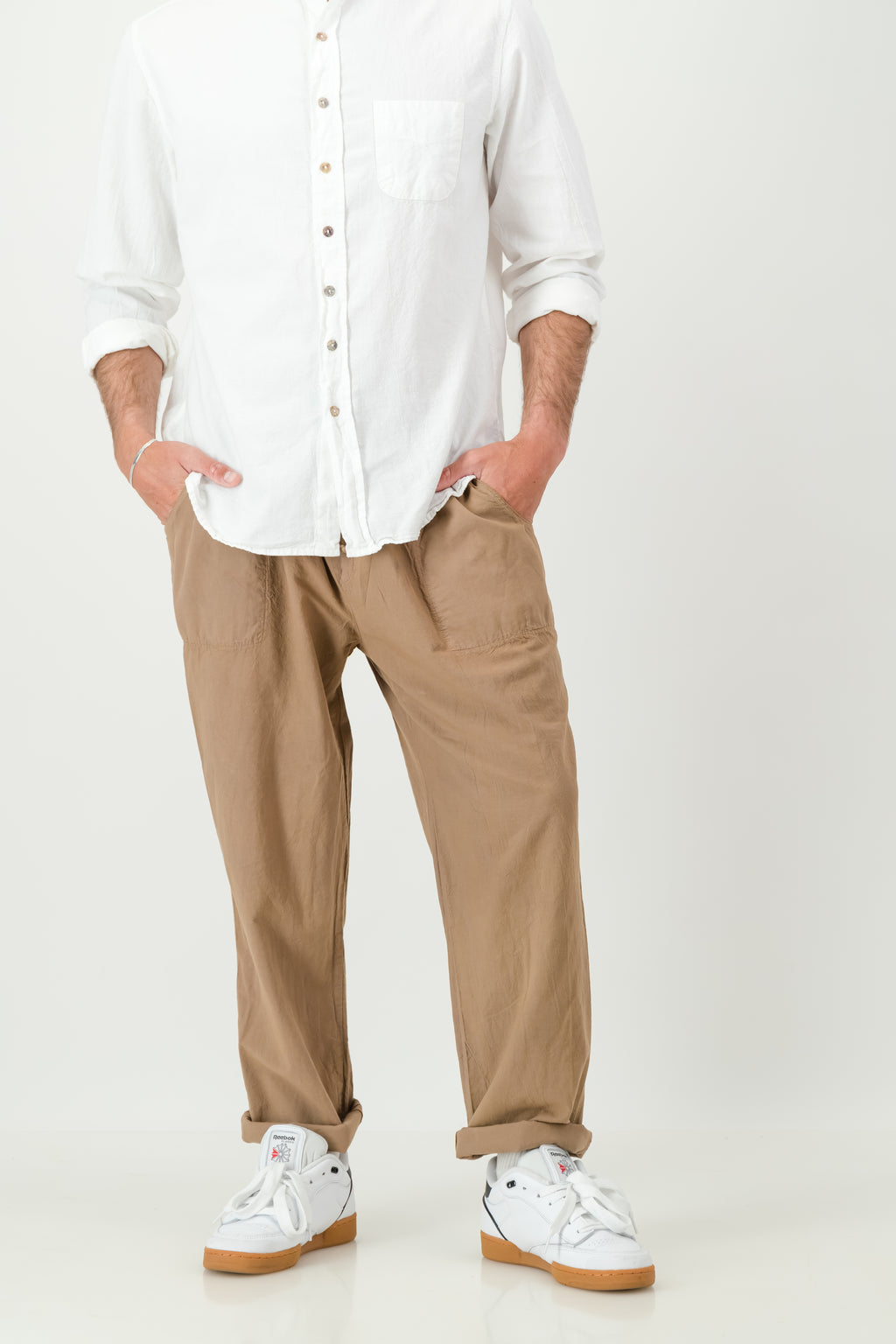 Sean Cotton Drawstring Pants