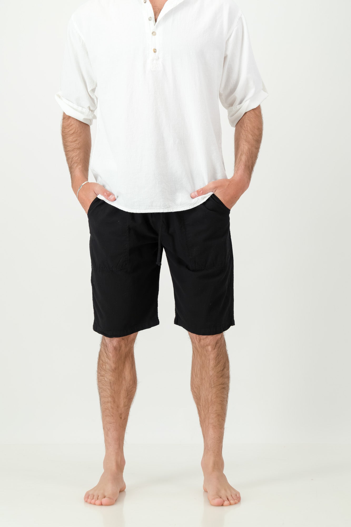 Kris Cotton Drawstring Shorts