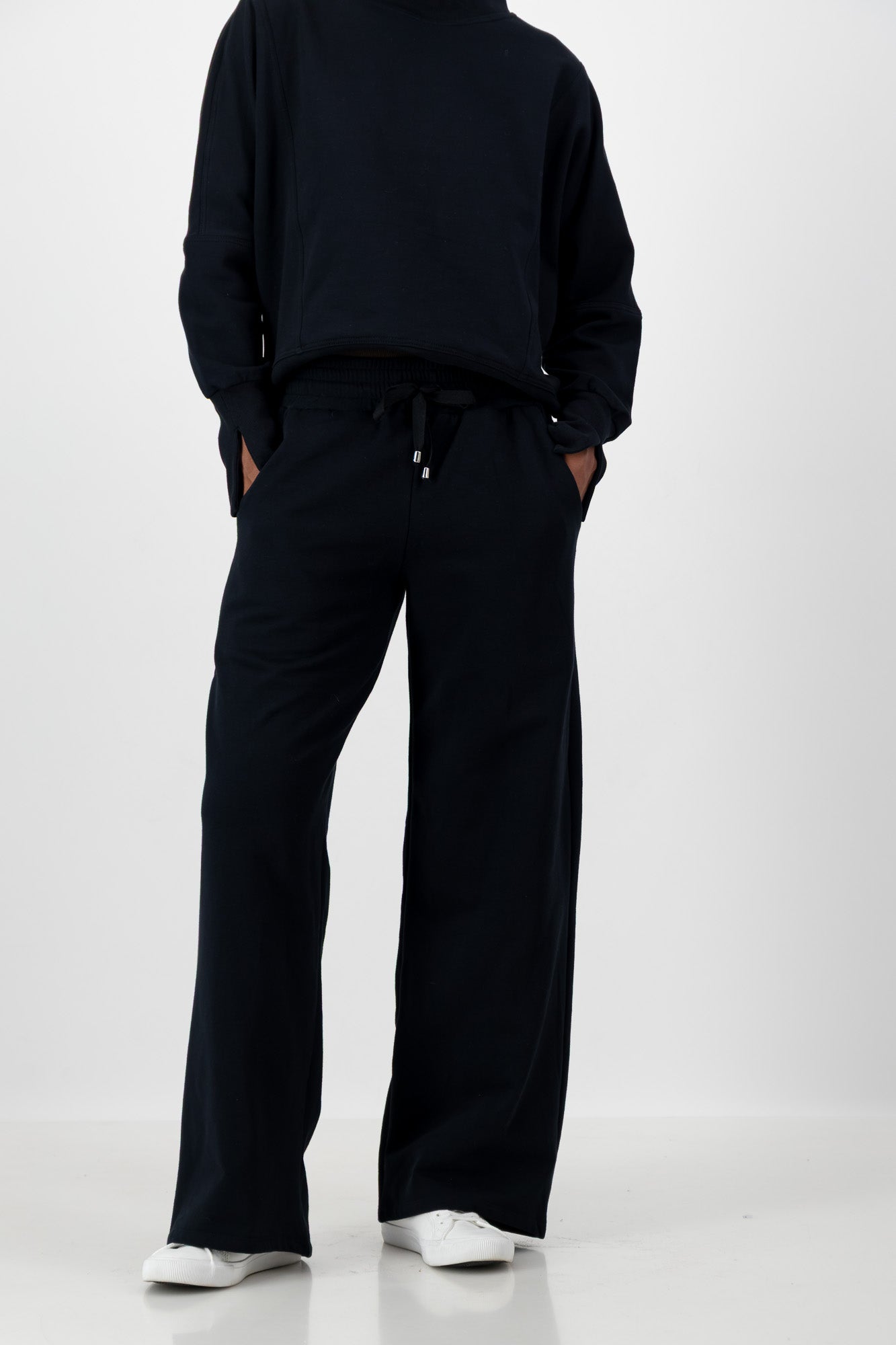 Charlie Fleece Wide-Leg Pants