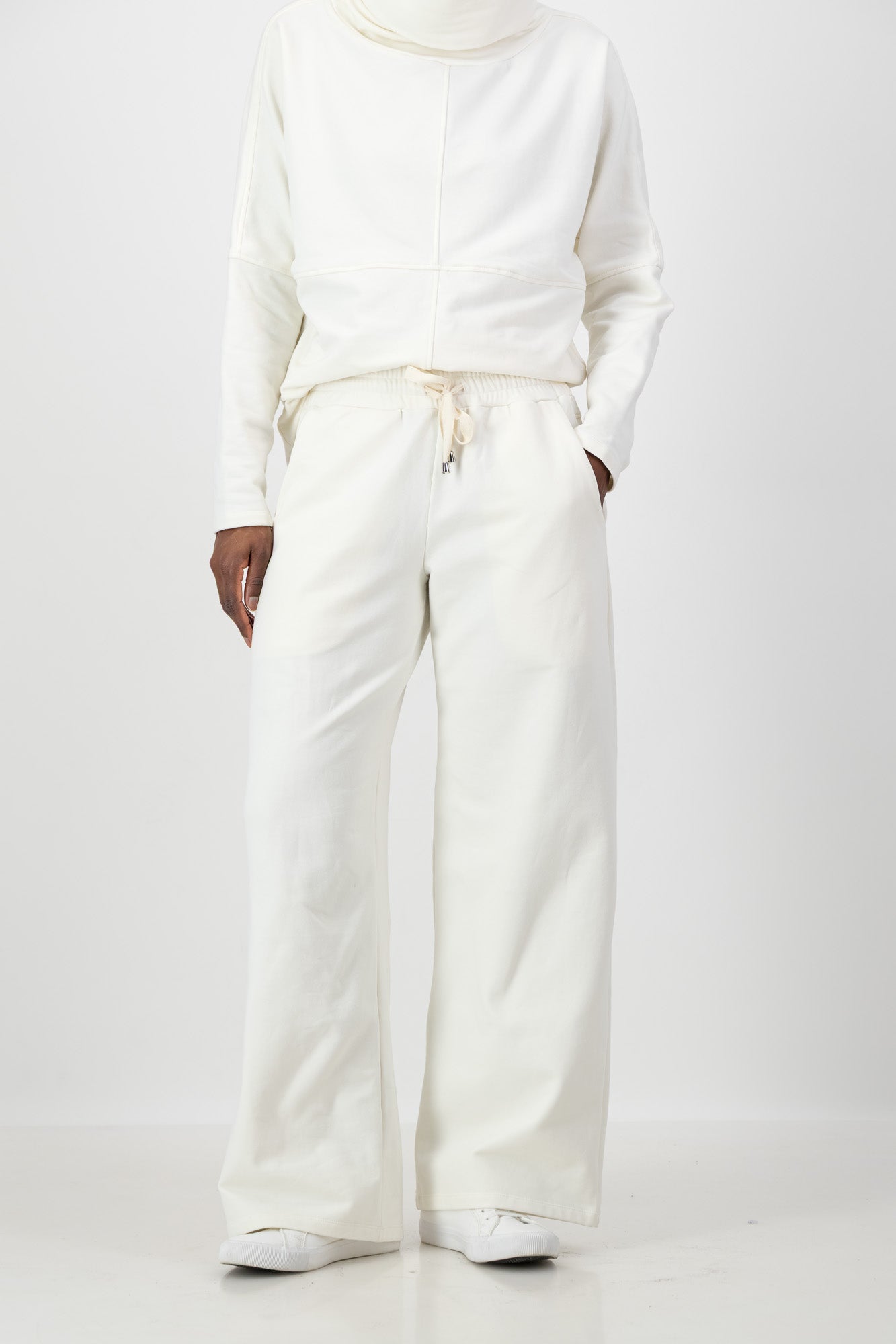Charlie Fleece Wide-Leg Pants