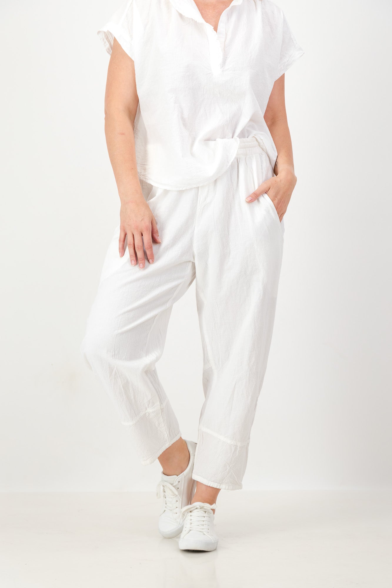 Cove Cotton Barrel Pants