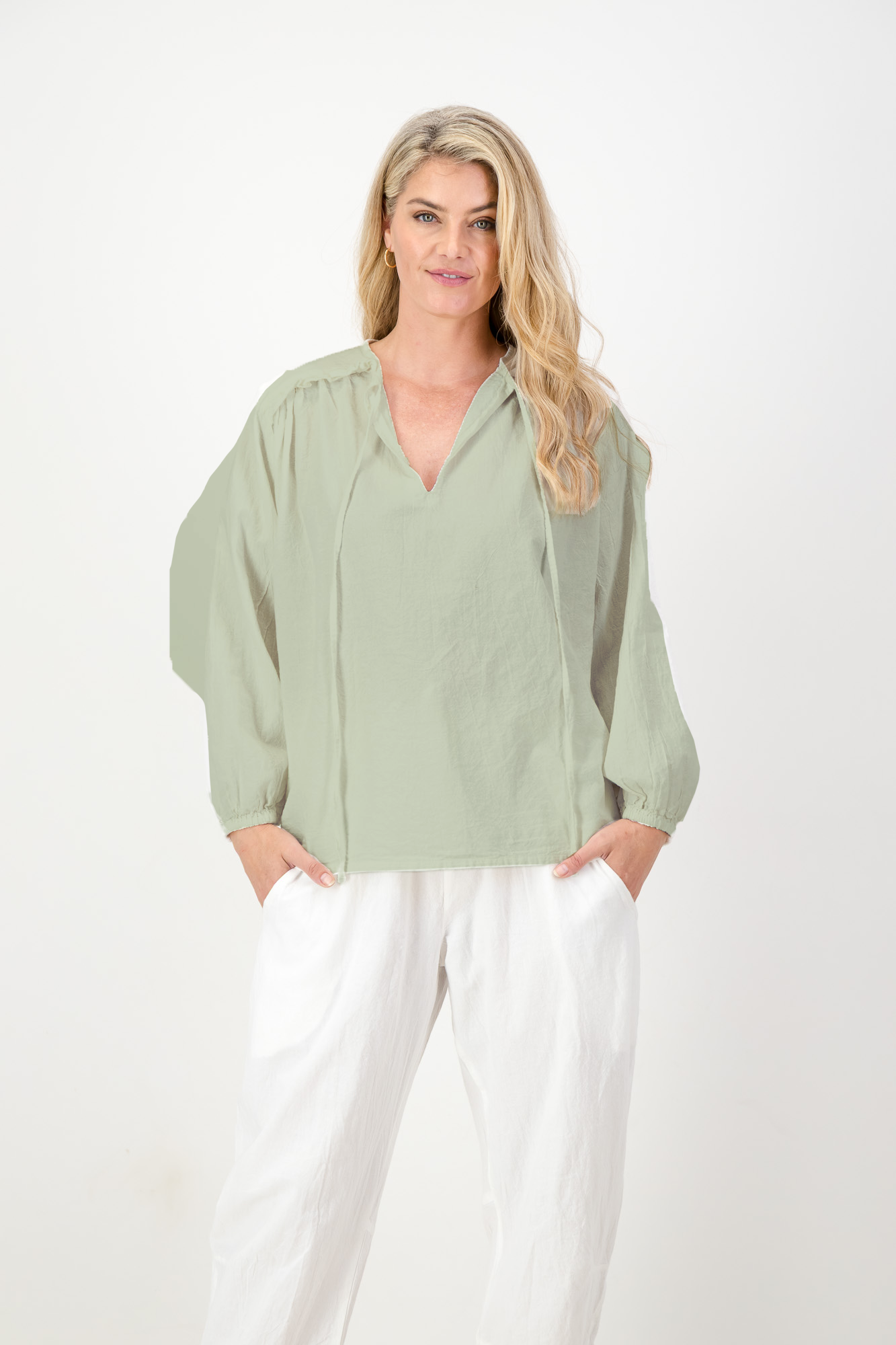 Ivy Cotton Boho Blouse