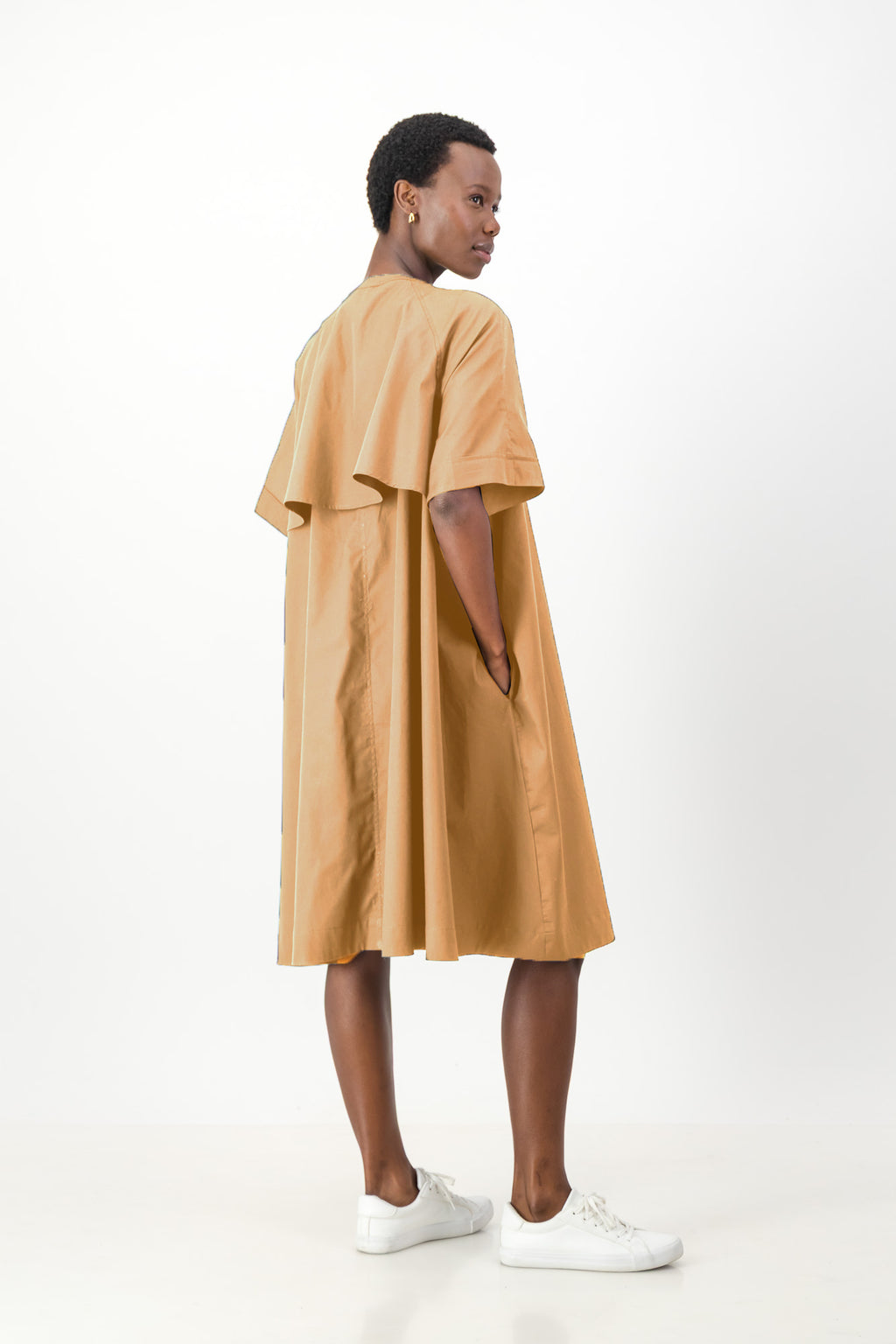 Pippa Poplin Short Dress