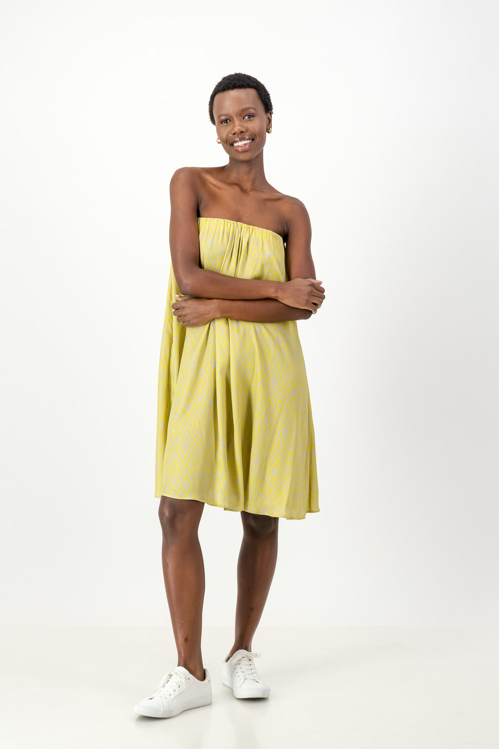 Gina Spanish Viscose Mini Dress