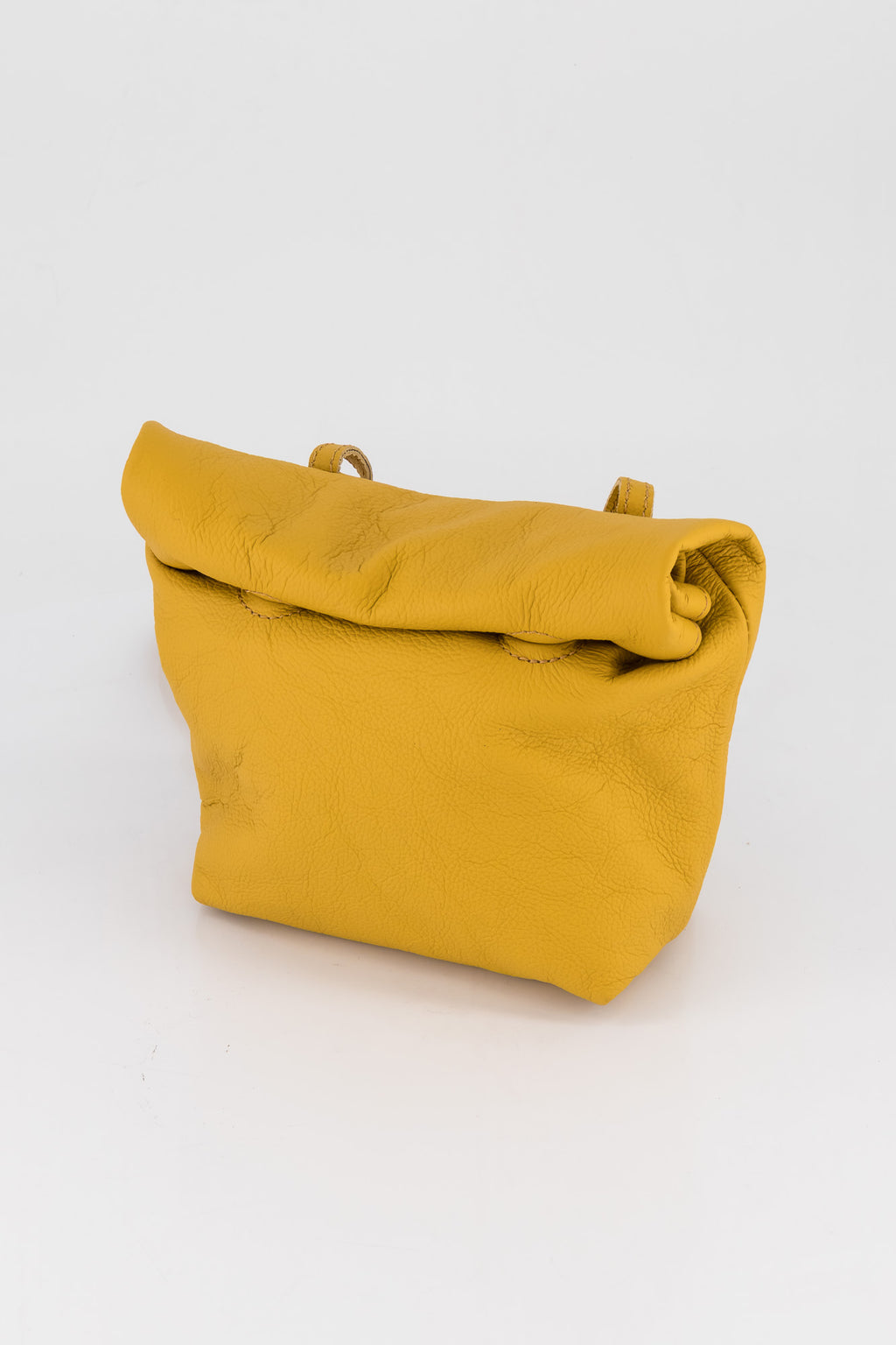 Grace Leather Rollover Bag