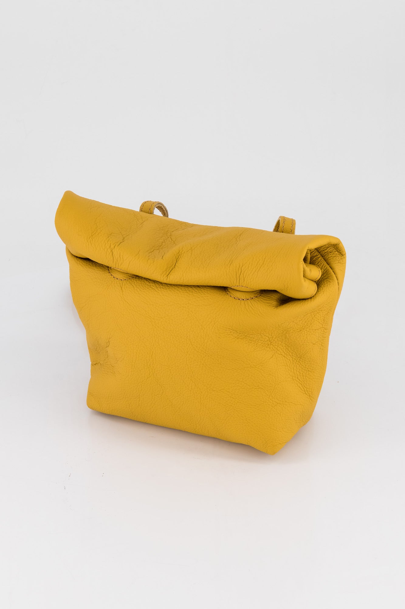 Grace Leather Rollover Bag