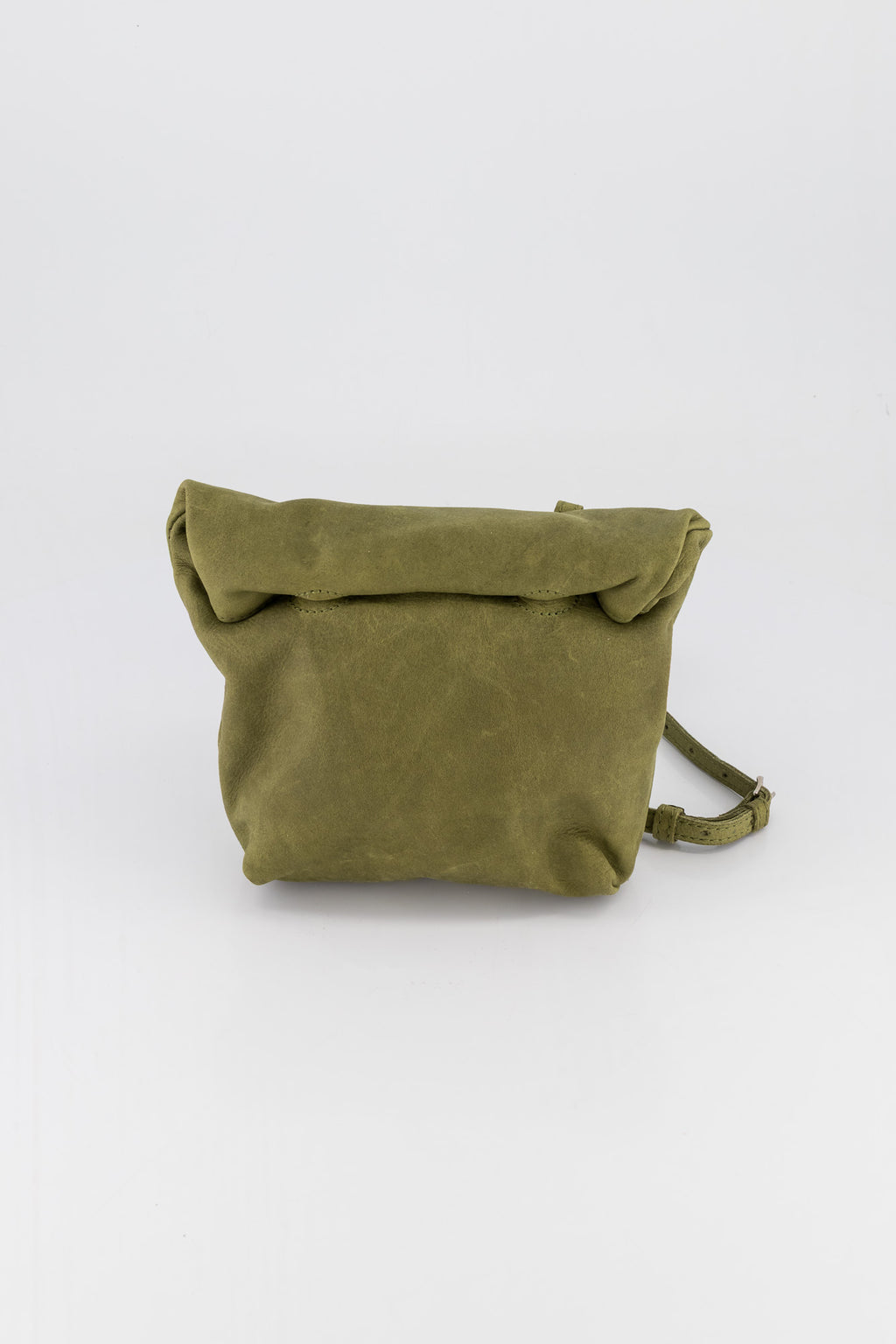 Grace Leather Rollover Bag