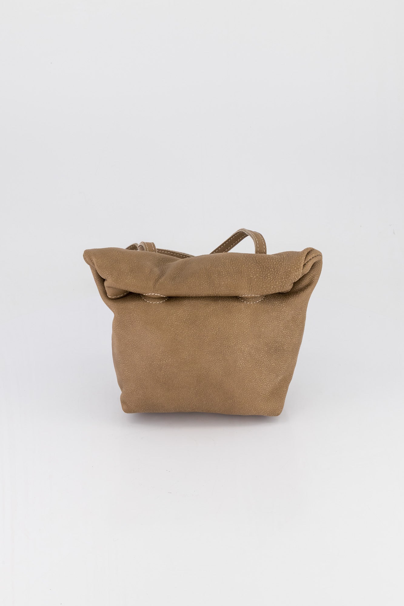 Grace Leather Rollover Bag