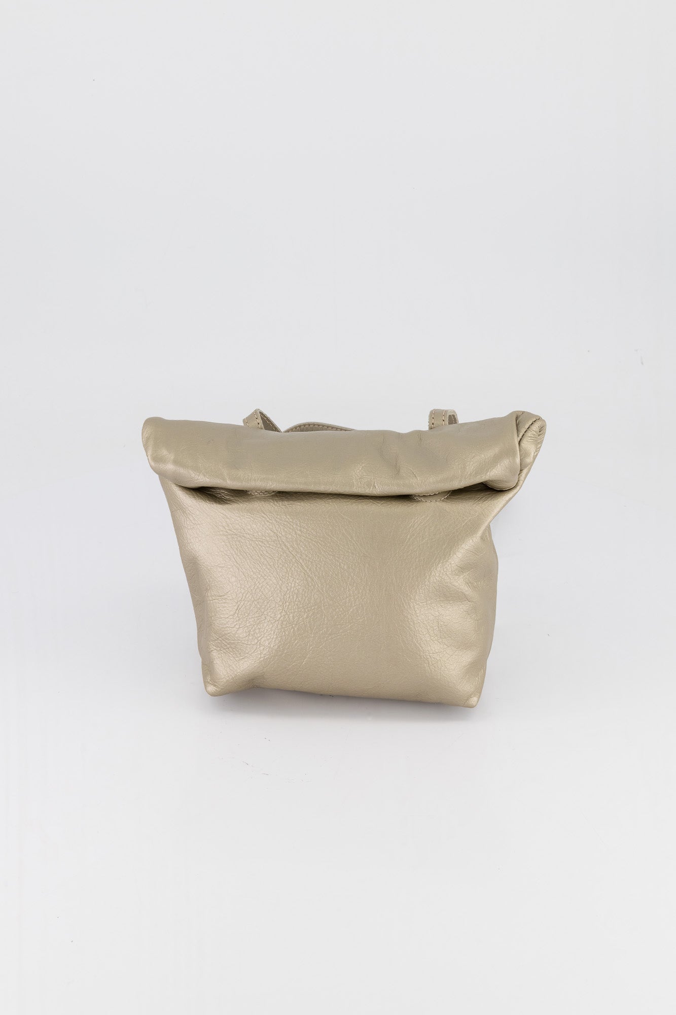 Grace Leather Rollover Bag