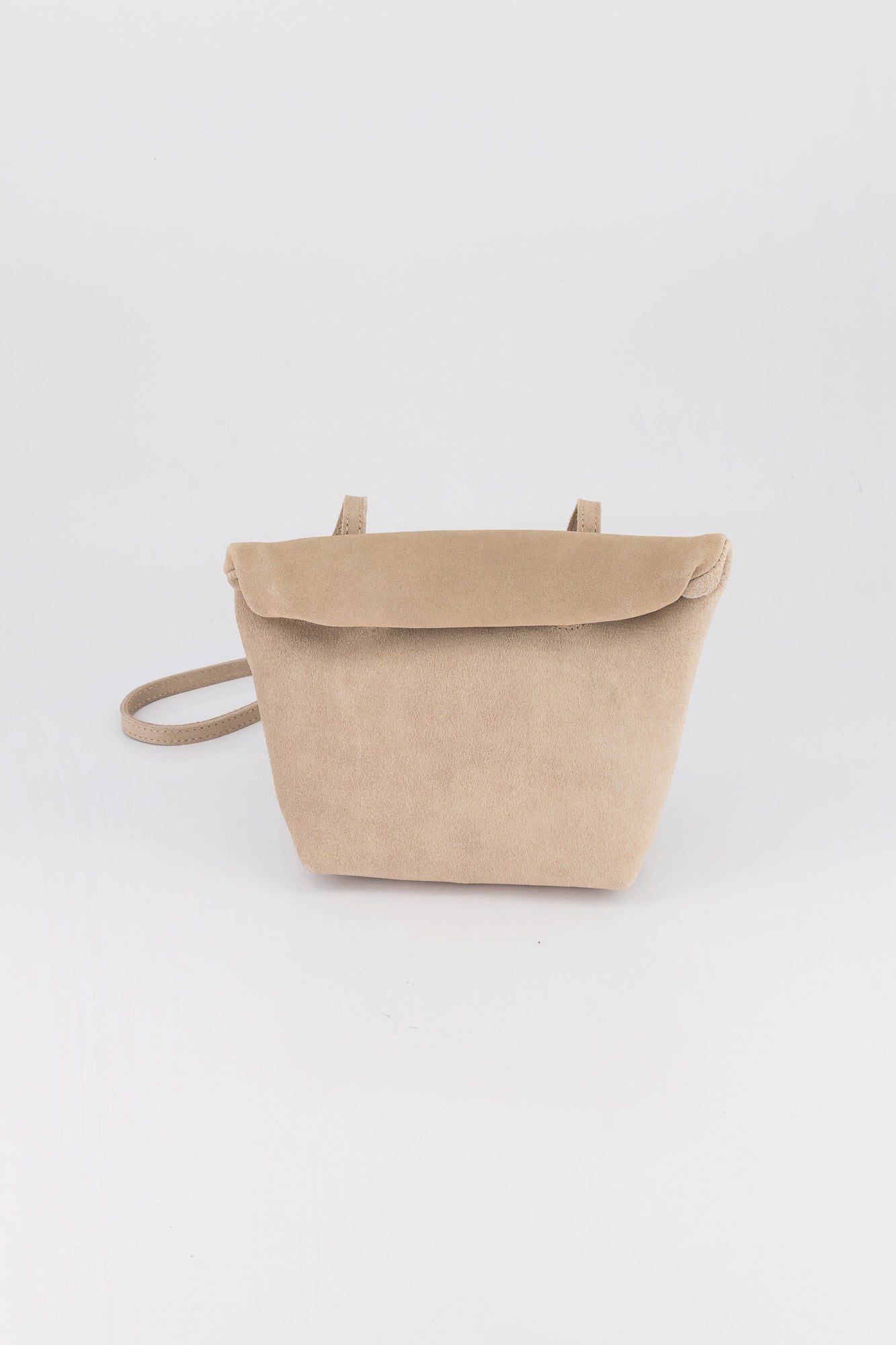 Grace Leather Rollover Bag